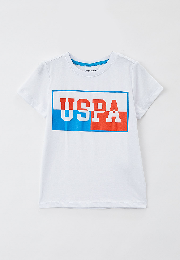 Футболка с коротким рукавом U.S. Polo Assn. G083SZ0110MAULINKIDS-E-VR013_11_12