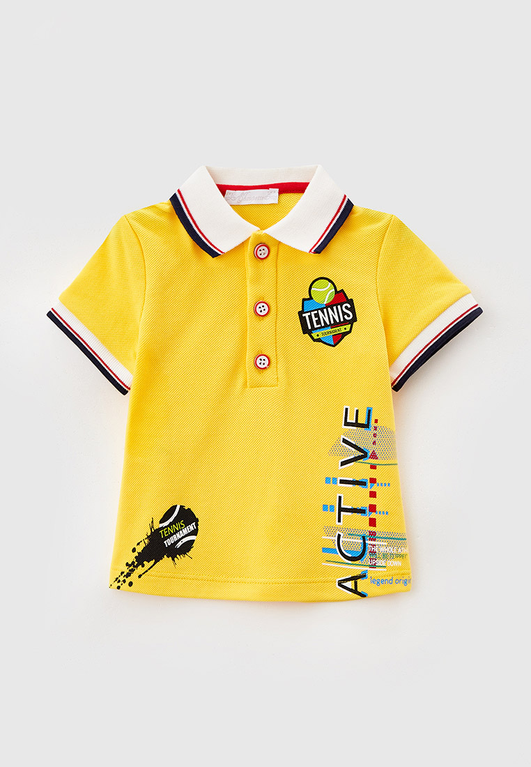 Поло для мальчиков Choupette 33.105-желтый-62