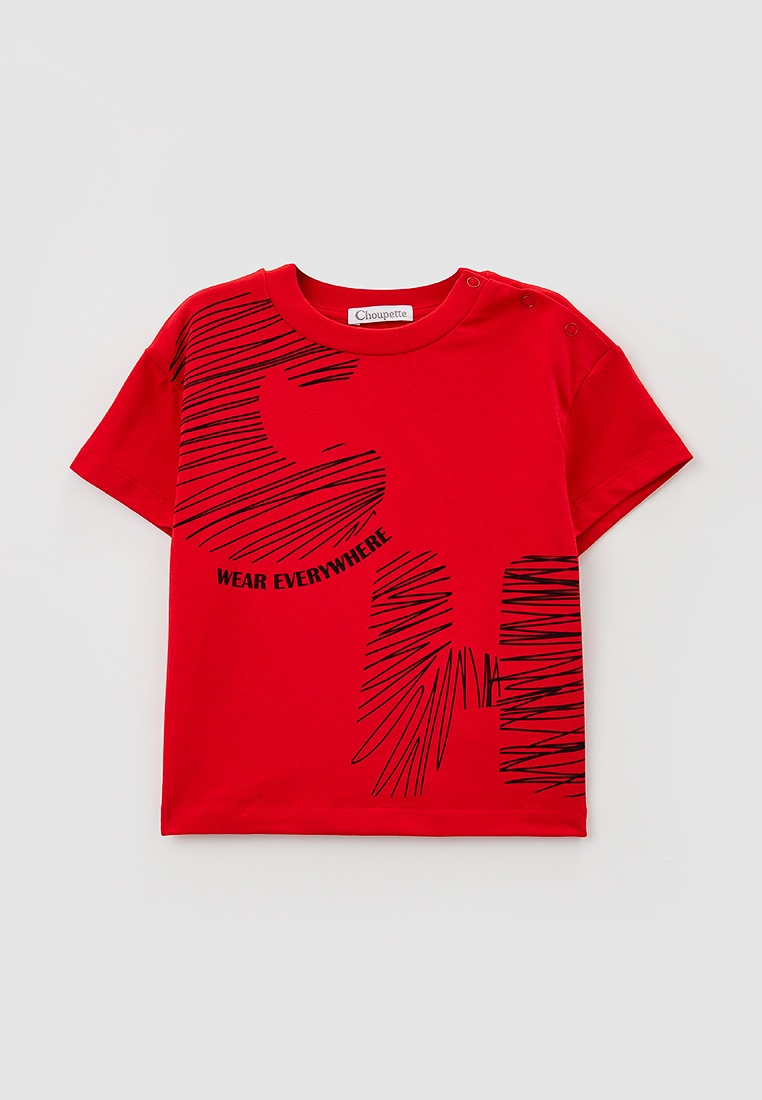 Футболка с коротким рукавом Choupette 291.100-красный-104