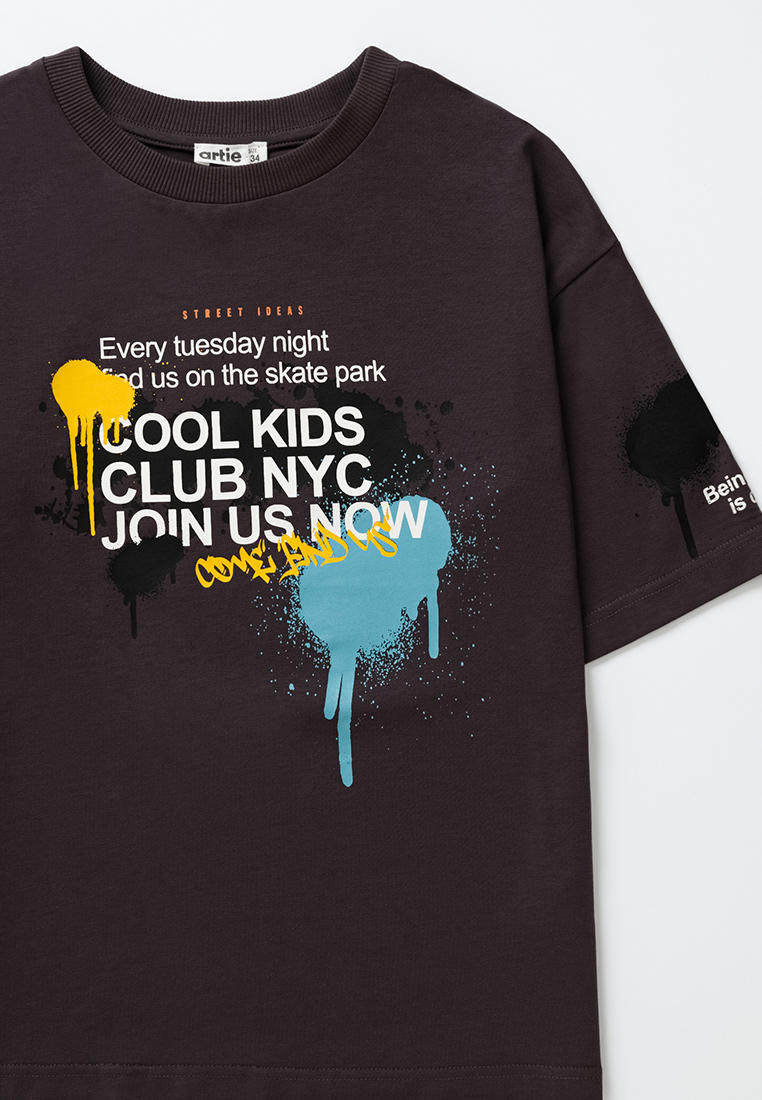 Футболка с коротким рукавом Artie Fk-698m/графитовый