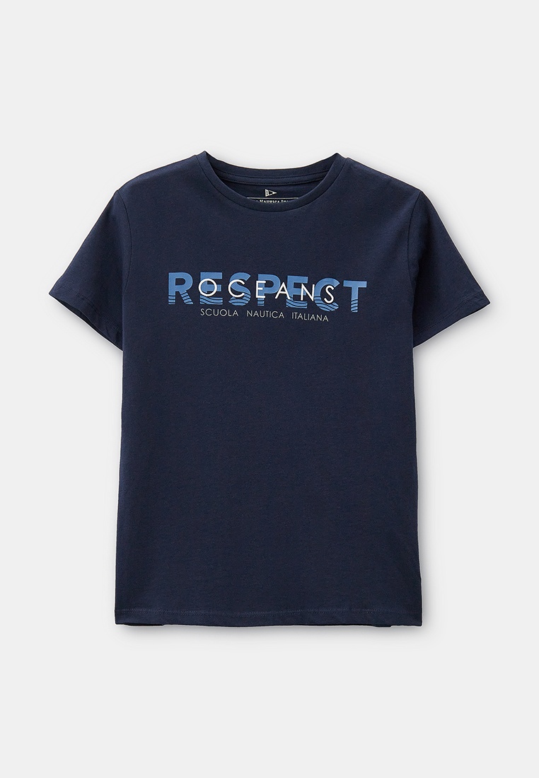 Футболка с коротким рукавом Scuola Nautica Italiana 135023-NAVY-B-10
