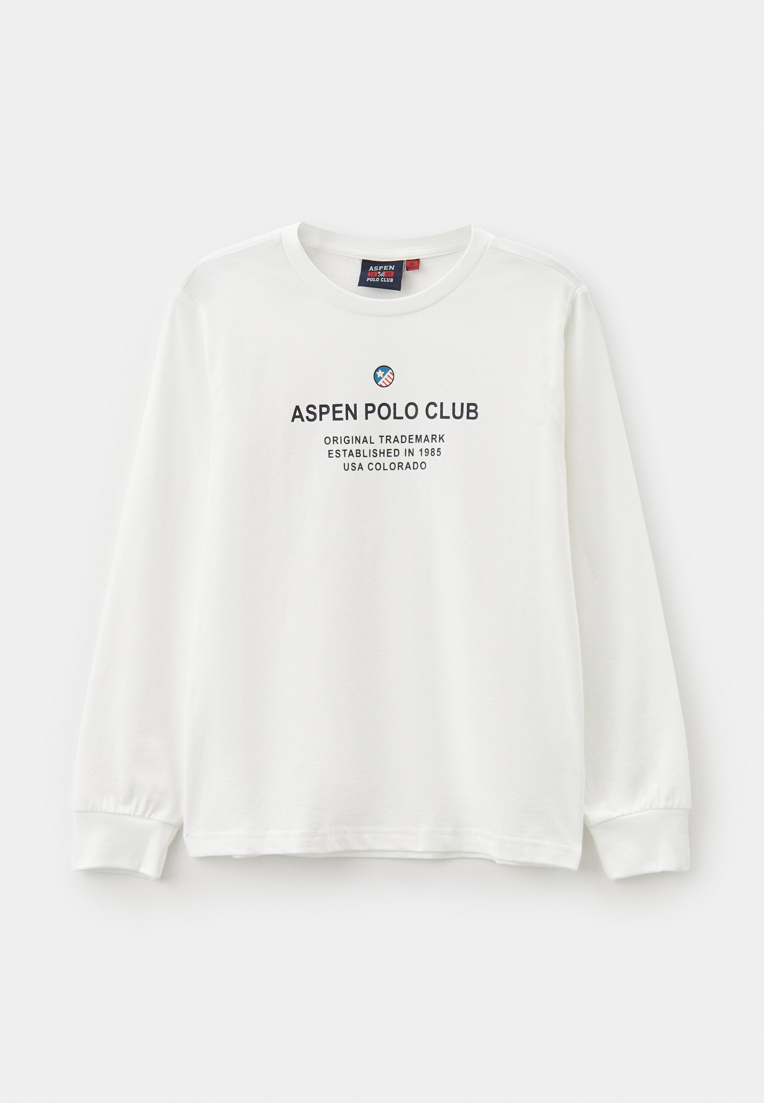 Футболка с длинным рукавом Aspen Polo Club 1031M00020-JUN-белый-8Y