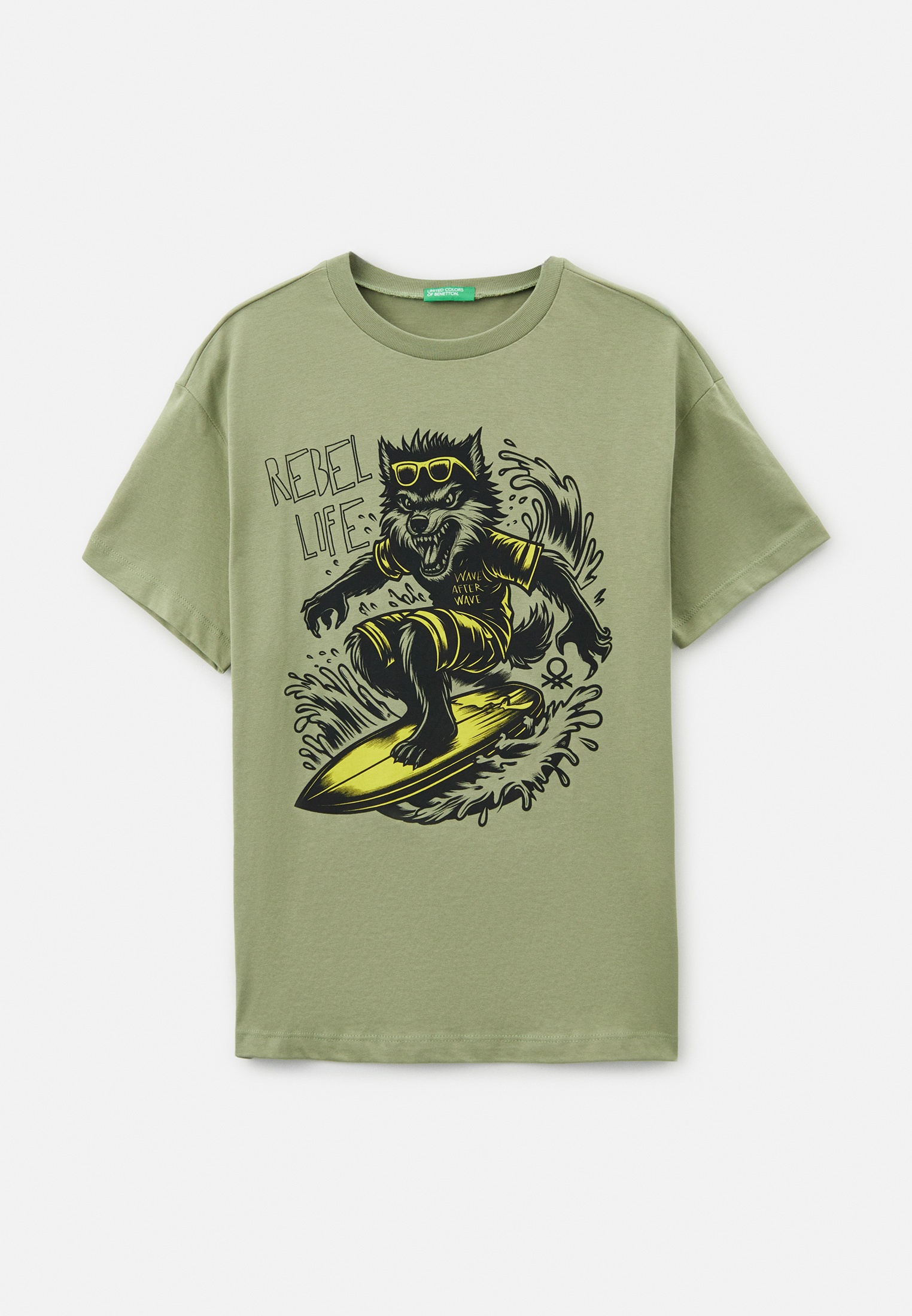 Футболка с коротким рукавом United Colors of Benetton (Юнайтед Колорс оф Бенеттон) Футболка United Colors of Benetton