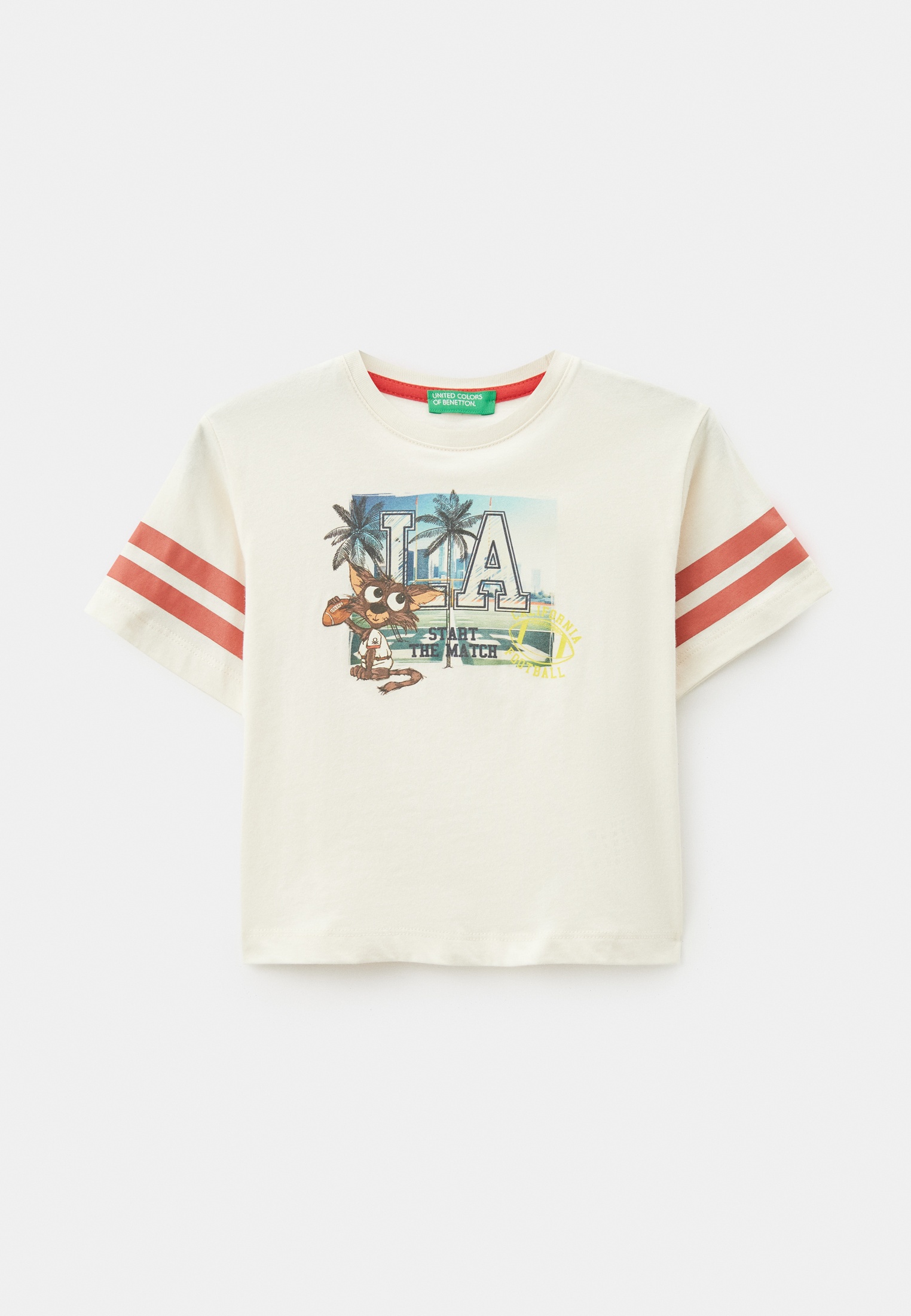 Футболка с коротким рукавом United Colors of Benetton (Юнайтед Колорс оф Бенеттон) 25P_3I1XG10IM_0R2