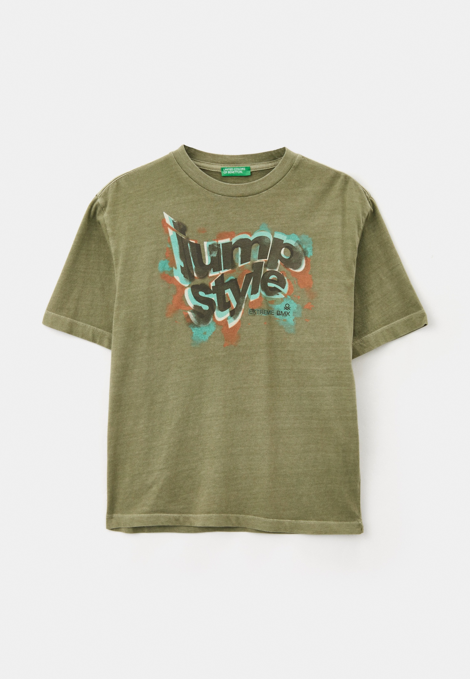 Футболка с коротким рукавом United Colors of Benetton (Юнайтед Колорс оф Бенеттон) 25P_3PCMC10N7_86K