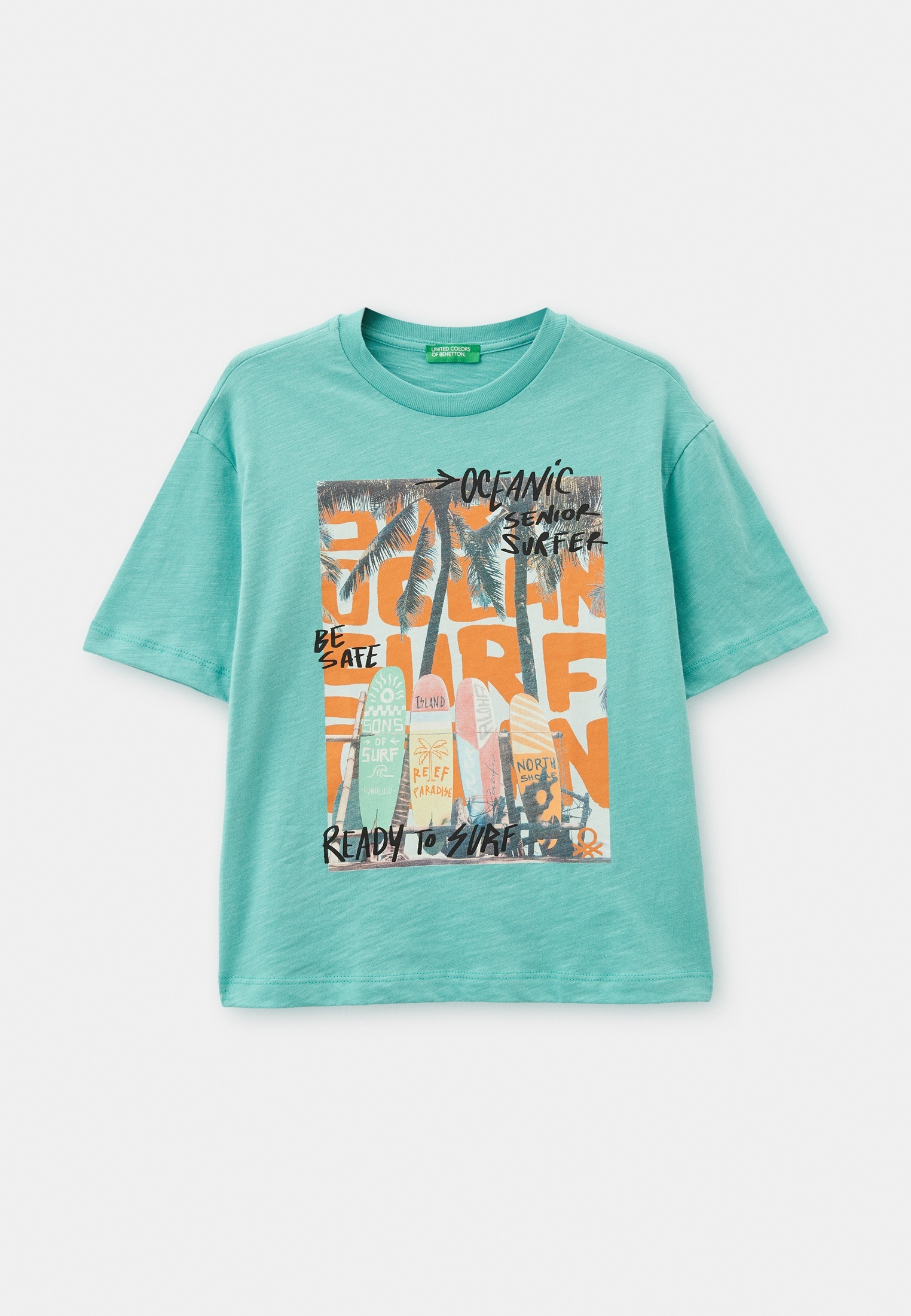 Футболка с коротким рукавом United Colors of Benetton (Юнайтед Колорс оф Бенеттон) 25P_3SLUC10P8_08N