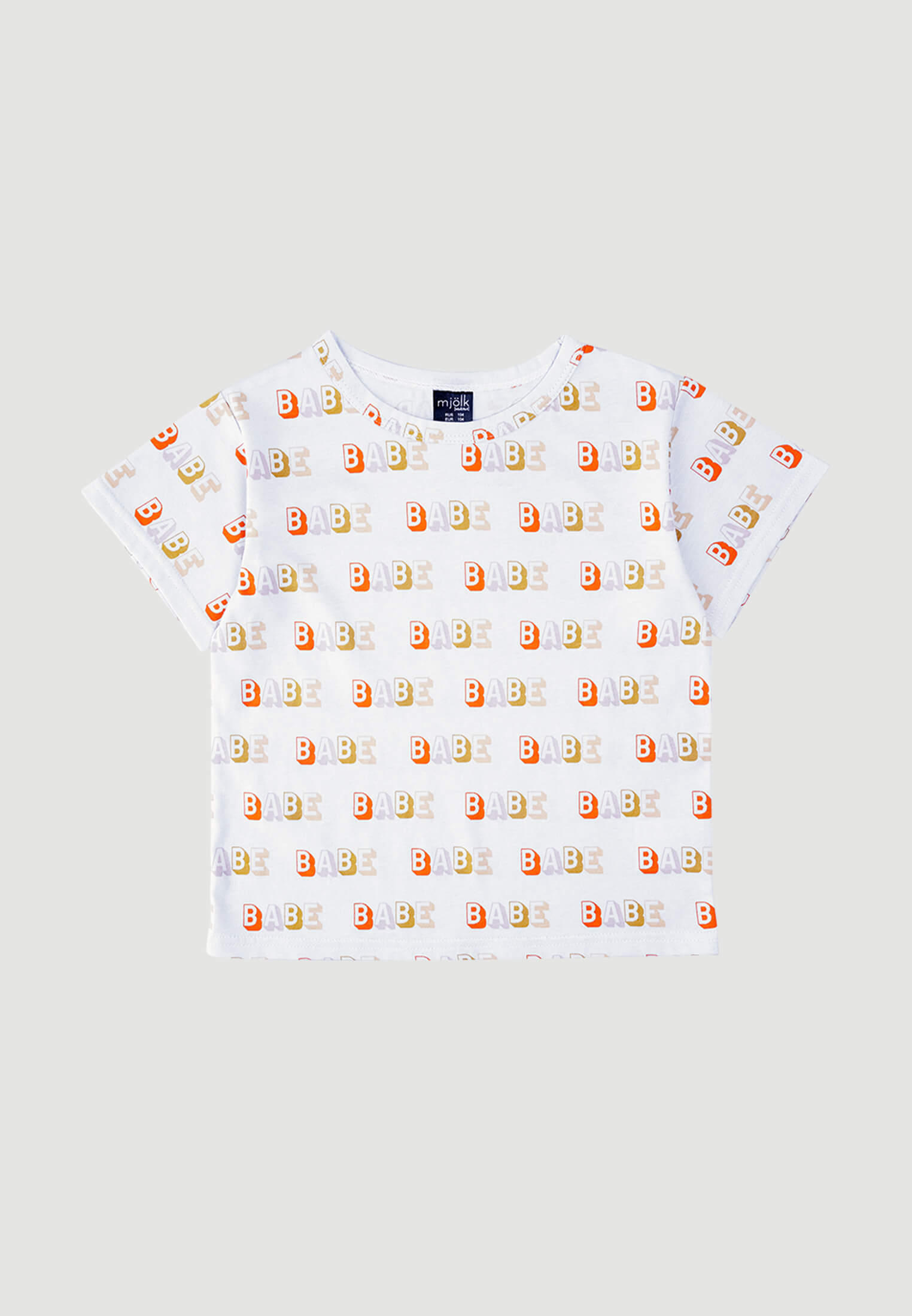 Футболка с коротким рукавом Mjolk 20104440