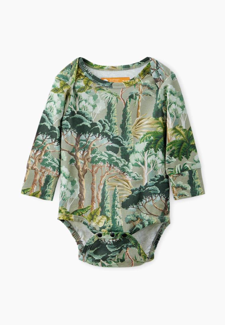 Боди для девочек Happy Baby 88544_green