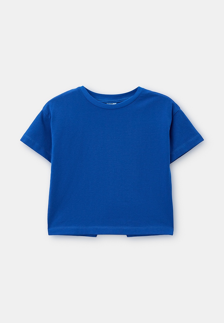Футболка с коротким рукавом Loloclo LC21-172/Васильковый/10-11