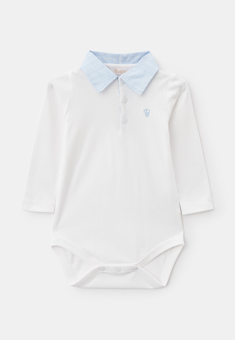 Боди для девочек Backary BD-6dl-B-WT/LBL-74