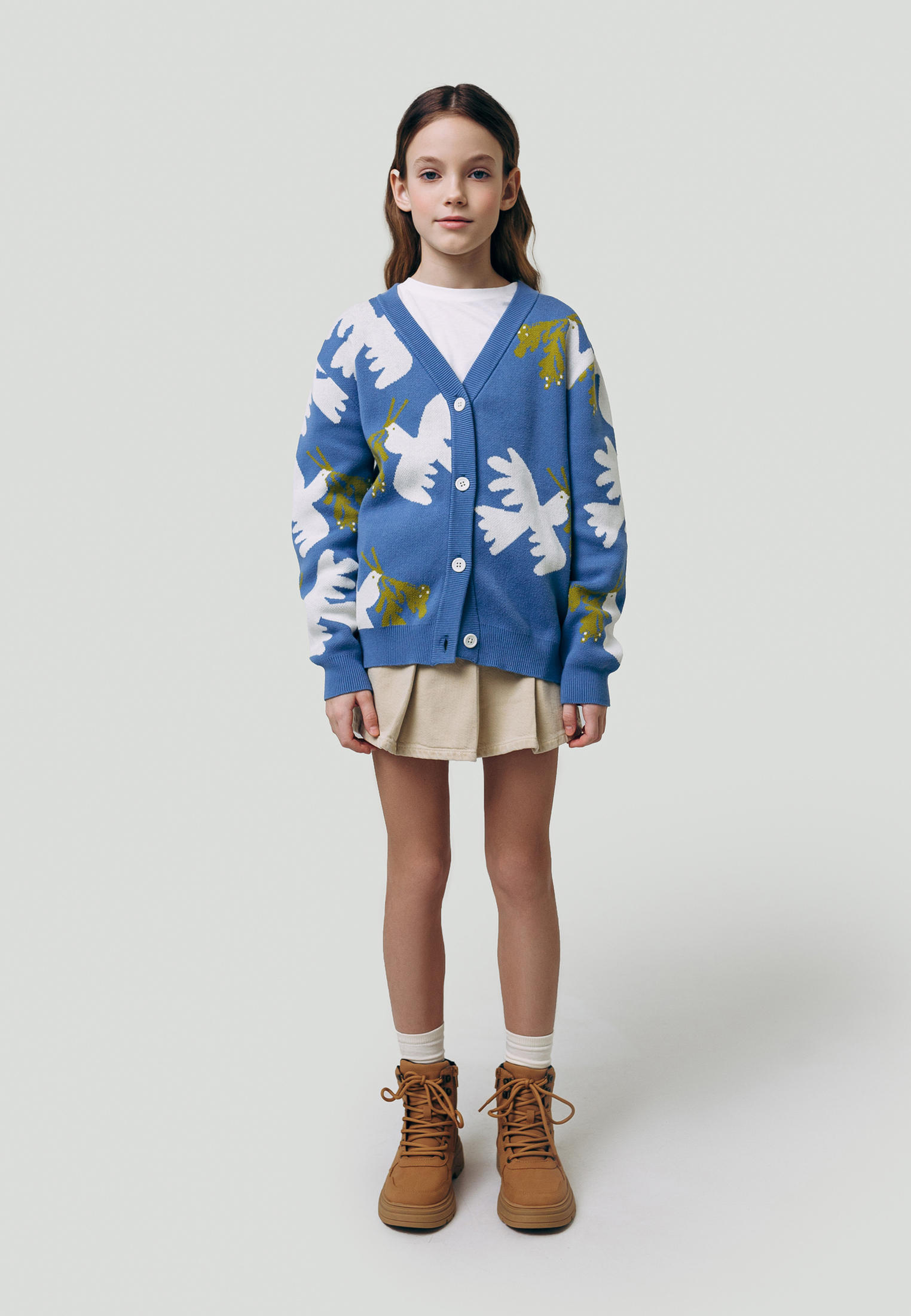 Кардиган Привет Мишка PM001DOVE23