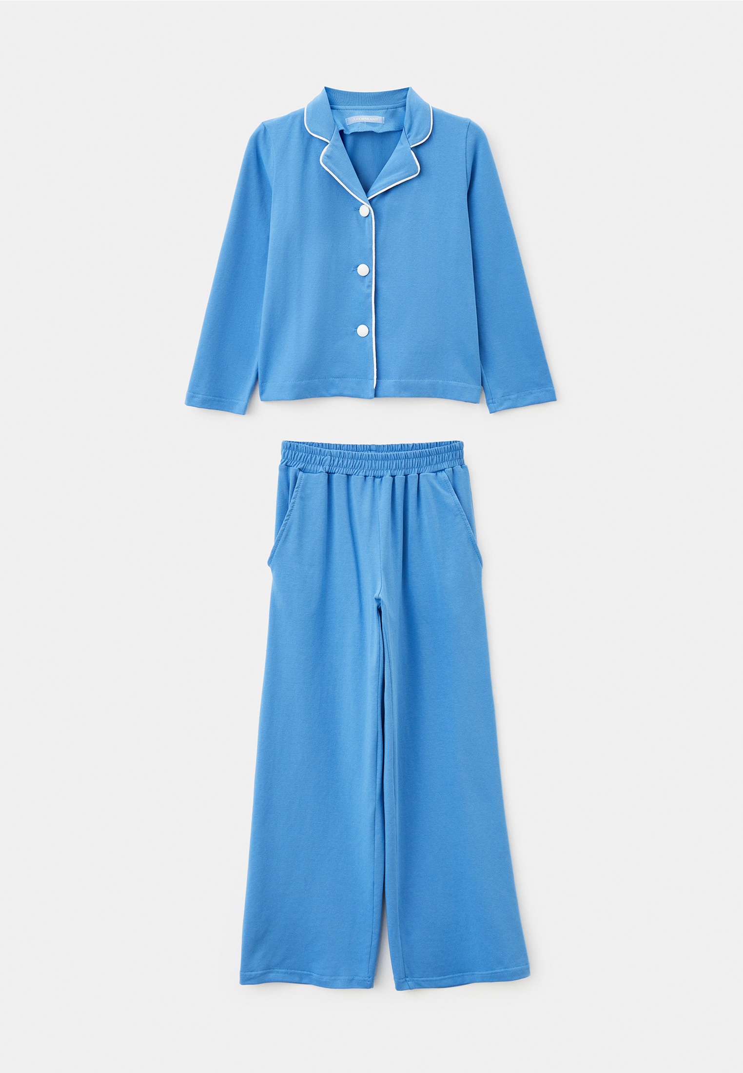 Пижамы для мальчиков Archyland Костюм 1714А-синий-128