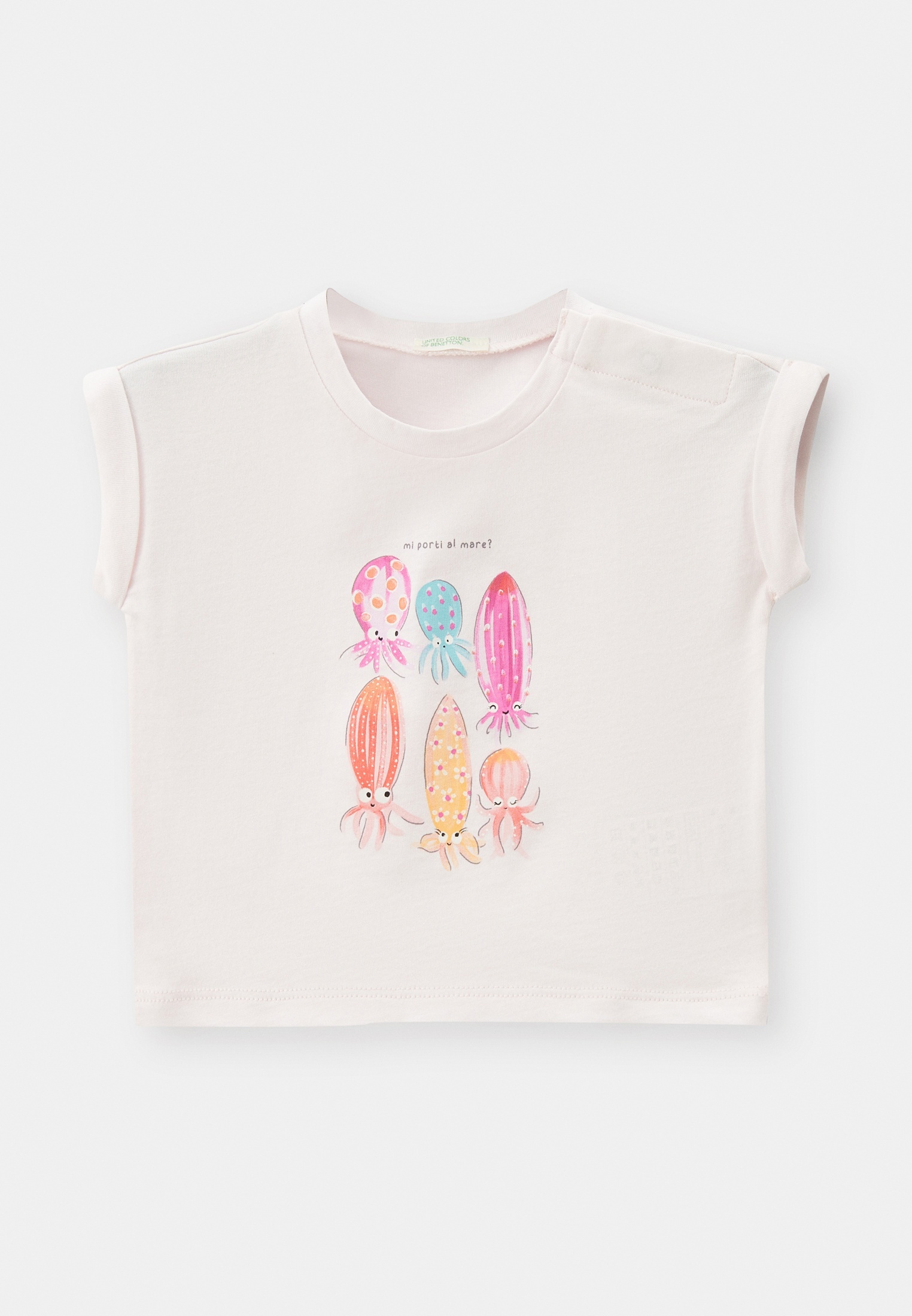 Футболка с коротким рукавом United Colors of Benetton (Юнайтед Колорс оф Бенеттон) 25P_3I1XA106A_00H