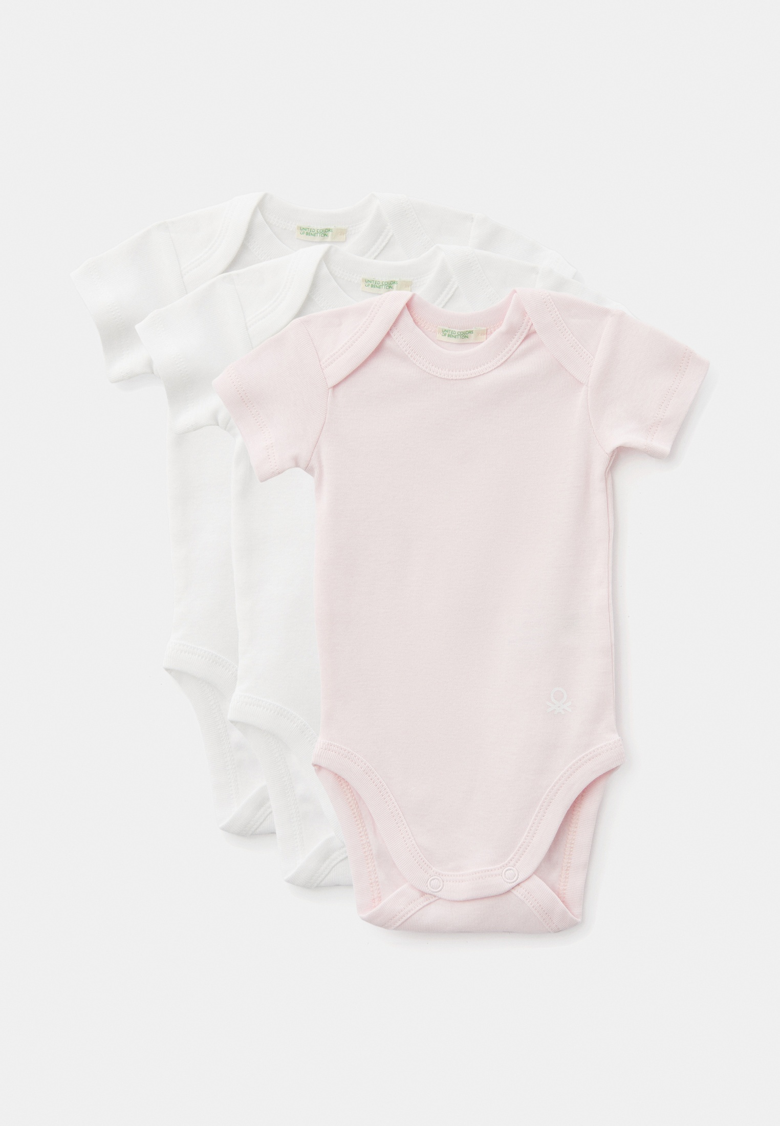 Боди для девочек United Colors of Benetton (Юнайтед Колорс оф Бенеттон) Боди 3 шт. United Colors of Benetton