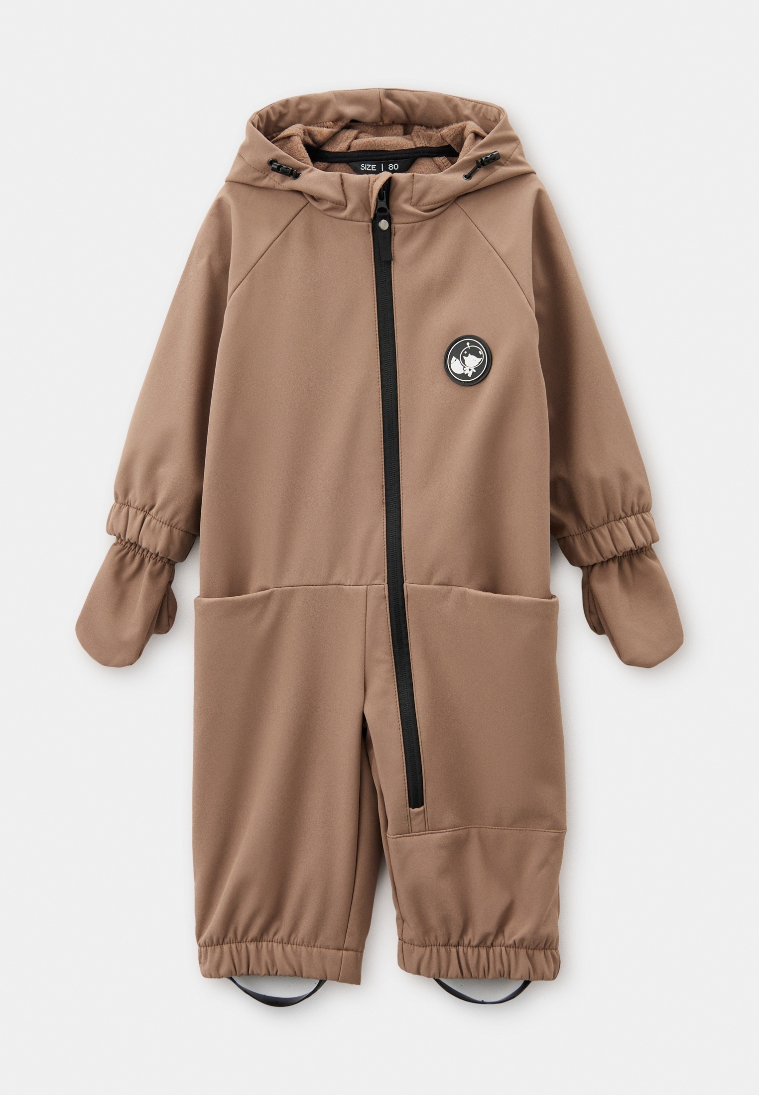 Комбинезон Sherysheff В24238 Кофейный
