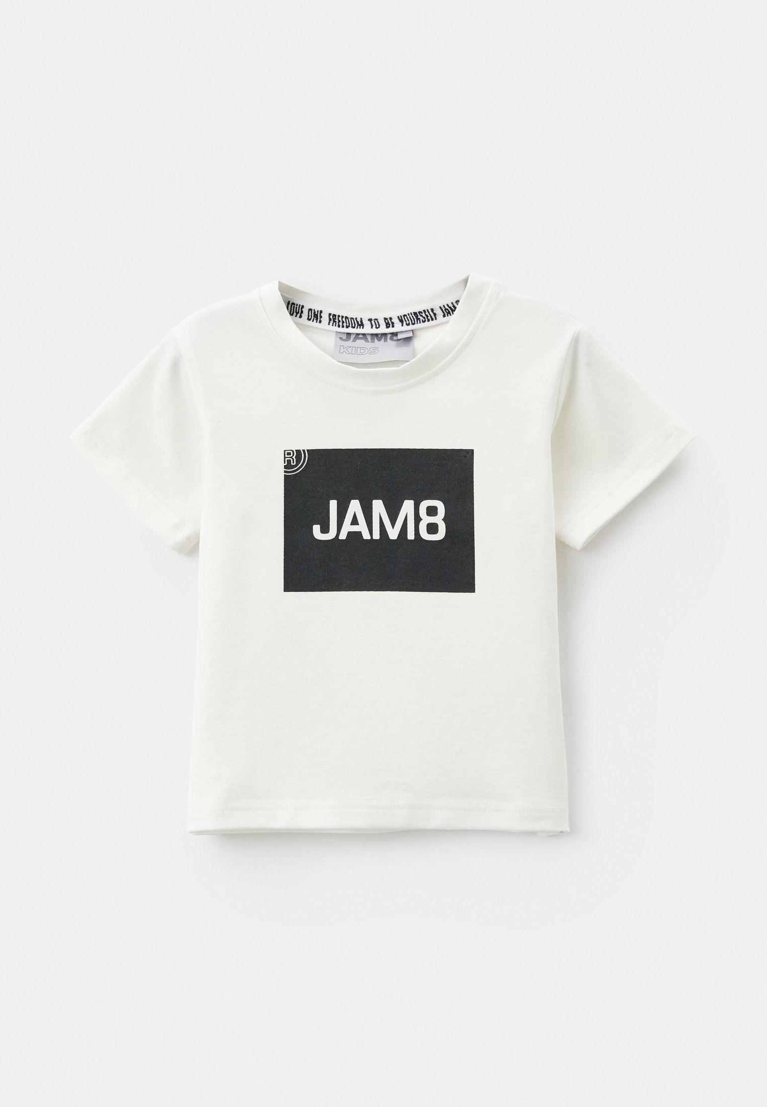 Футболка с коротким рукавом Jam8 J8KtshSS2502-2_White