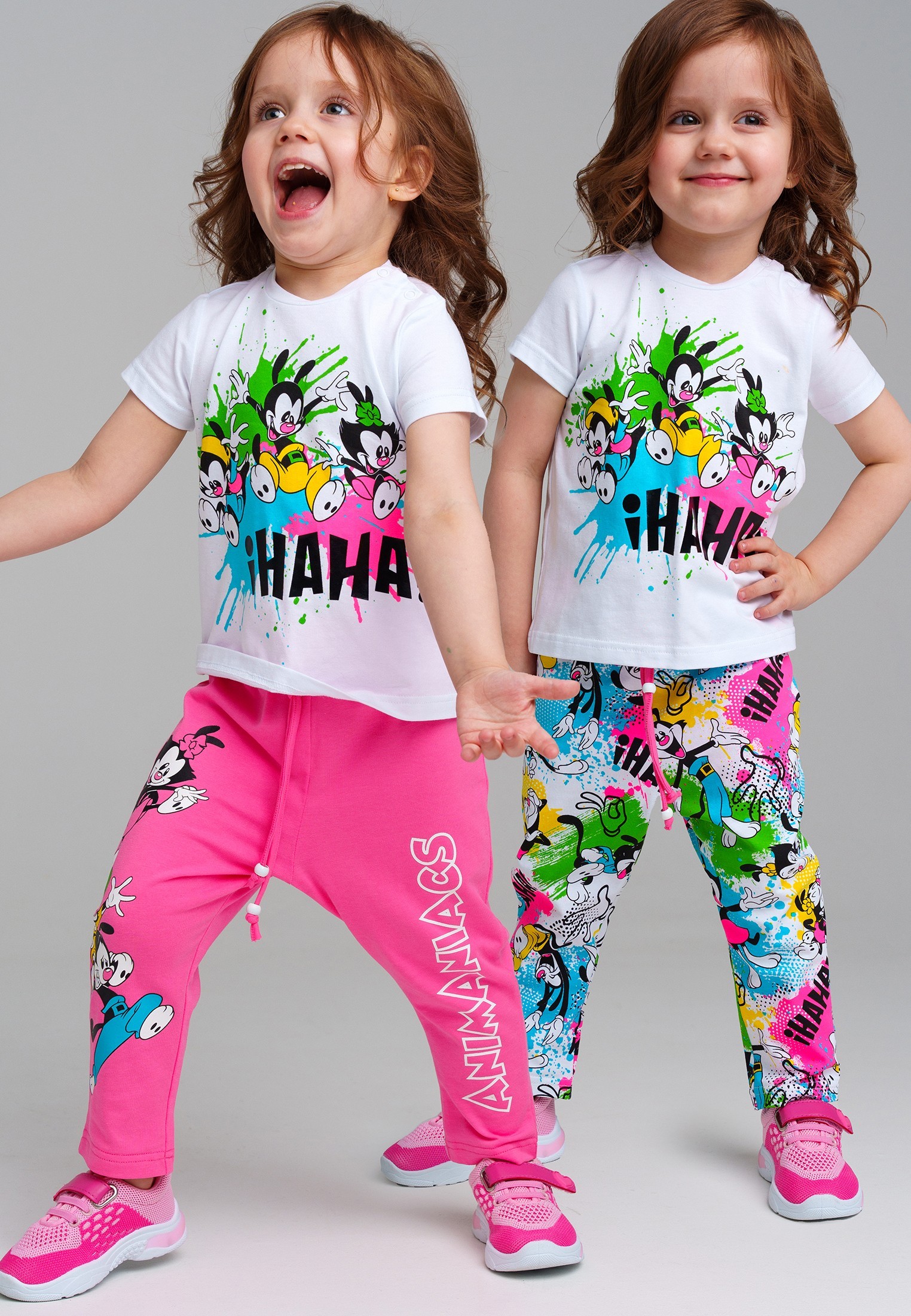 Спортивные брюки для девочек PlayToday Брюки спортивные 2 шт. PlayToday