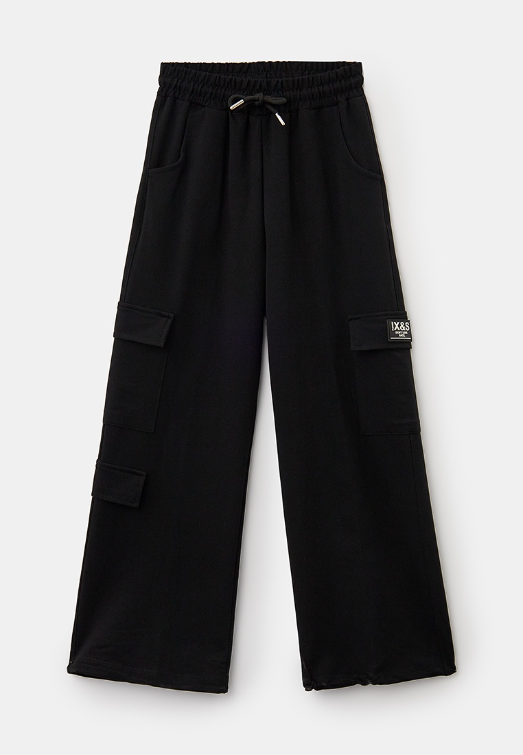 Спортивные брюки для девочек Fashion X&S XS9067-BBLACK-134
