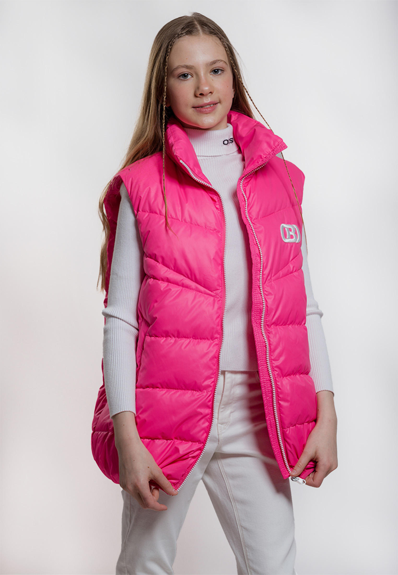 Жилет Orso Bianco OB31191-42_ярк.розовый-140