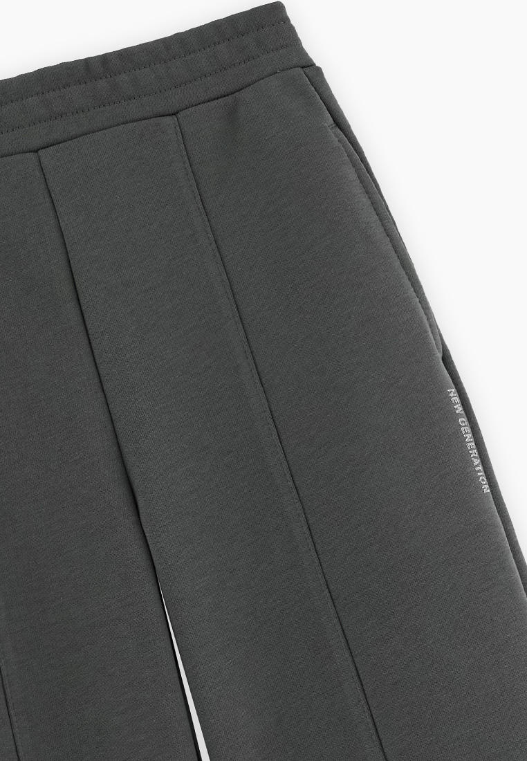 Спортивные брюки для девочек Bell Bimbo 242105 134 серо-зелёный