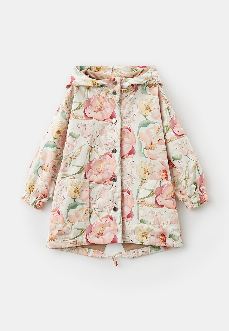 Пальто для девочек Hurma любит тебя HL-coatflower-104/110