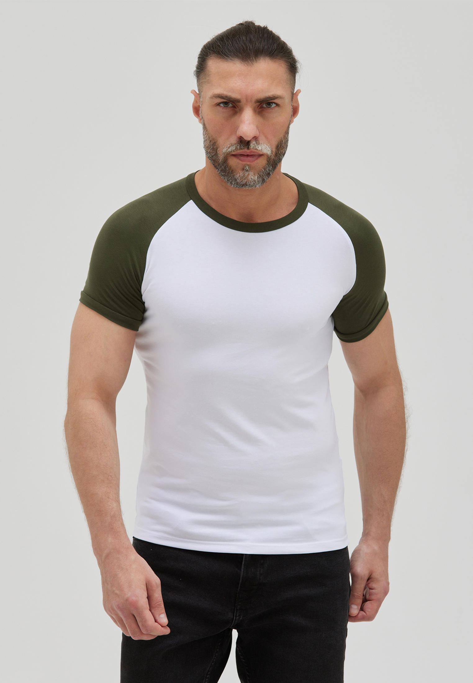 Футболка с коротким рукавом Envylab GB1/Белый-Хаки