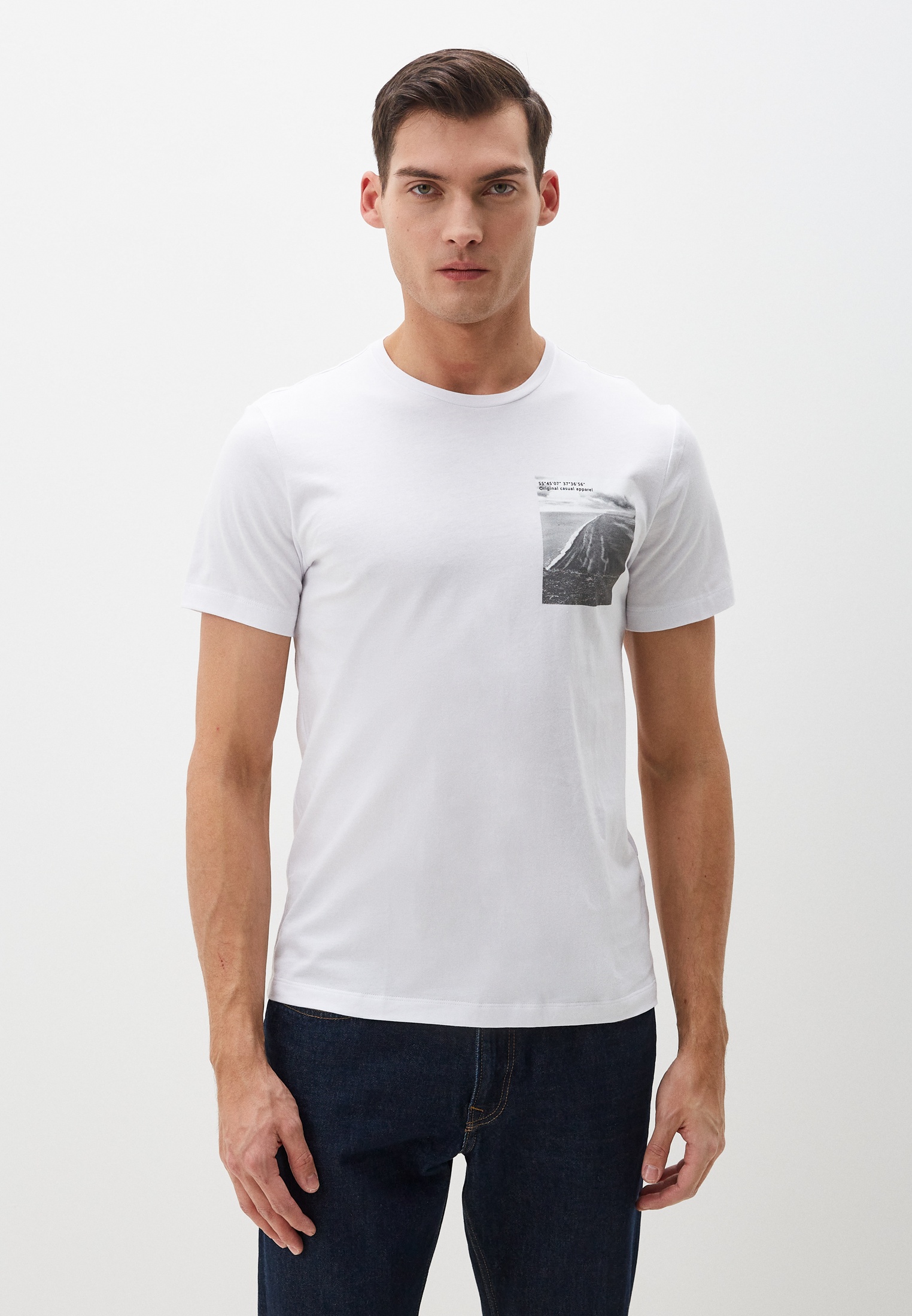 Футболка с коротким рукавом Baon (Баон) B7323001-WHITE