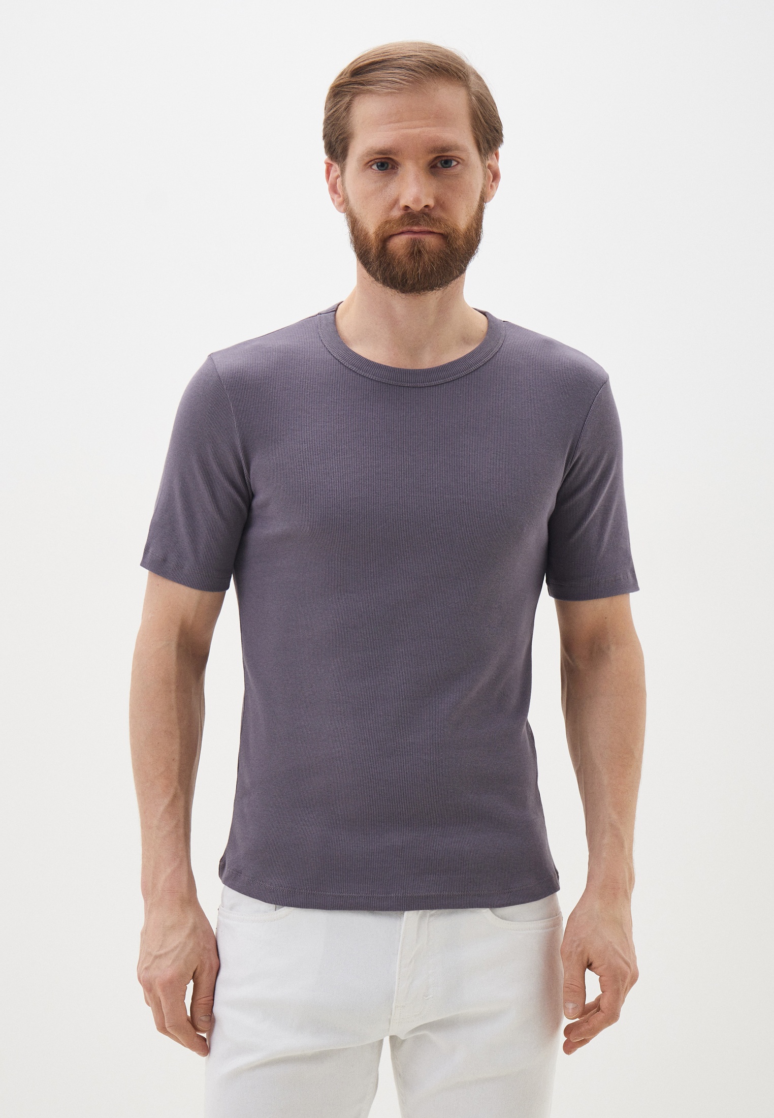 Футболка с коротким рукавом MARK FORMELLE 111872/22/3379Ц-1/олово