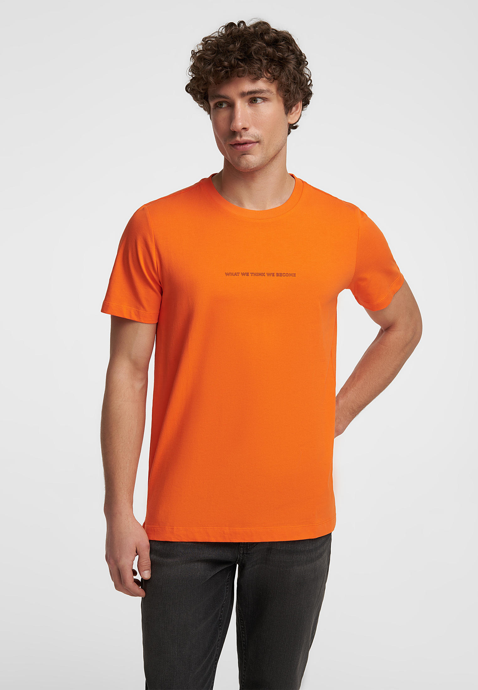 Футболка с коротким рукавом Henderson HTS-0478_ORANGE