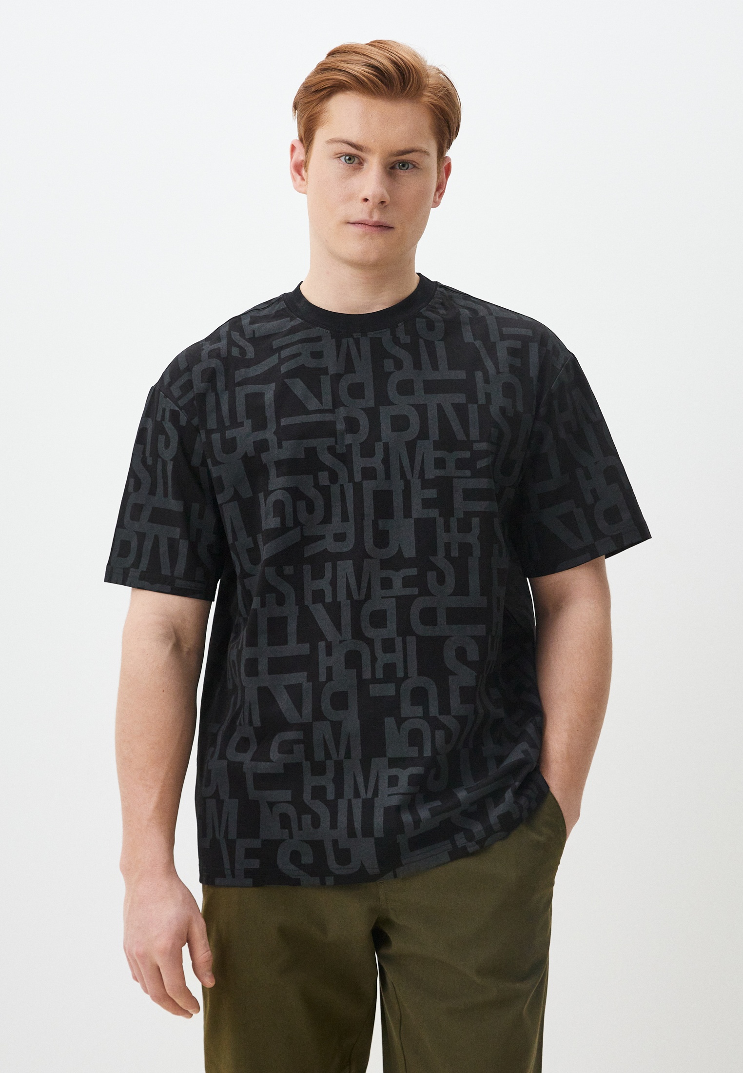 Футболка с коротким рукавом Ogogo 6F1537-L-Черный