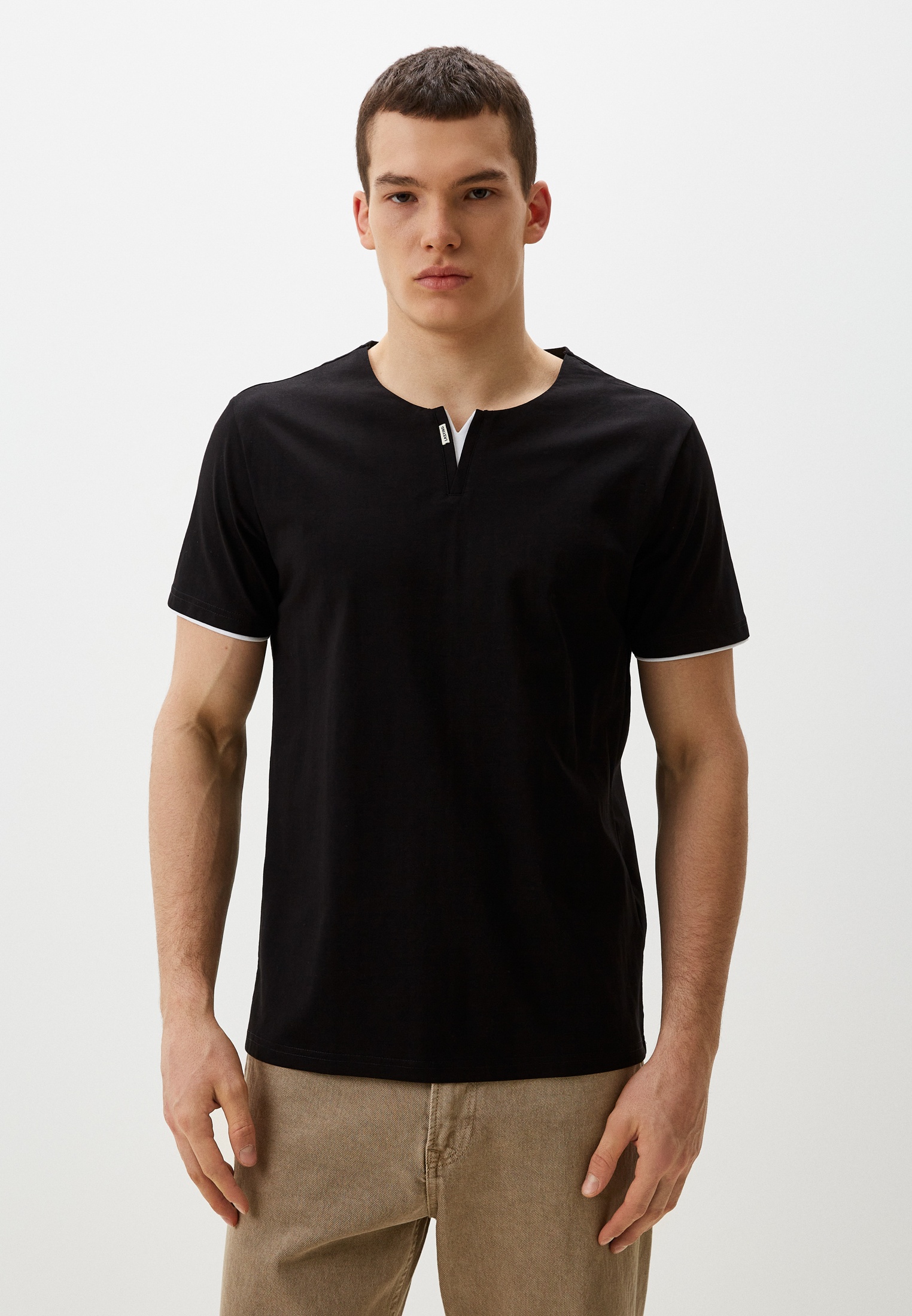 Футболка с коротким рукавом Ogogo 7F2136-L-Черный