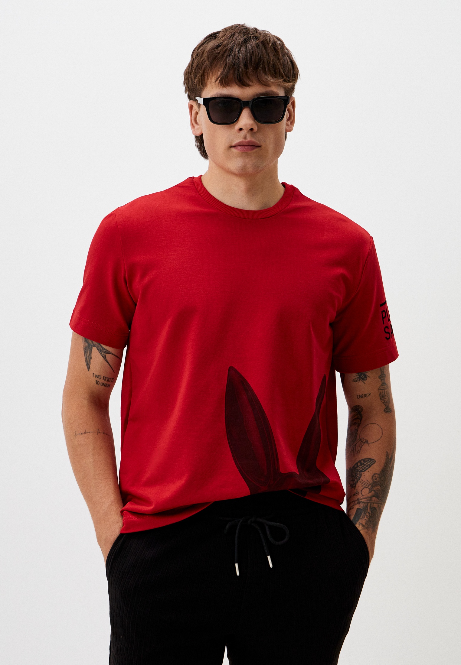 Футболка с коротким рукавом KChTZ PS_2023_5,красный,L