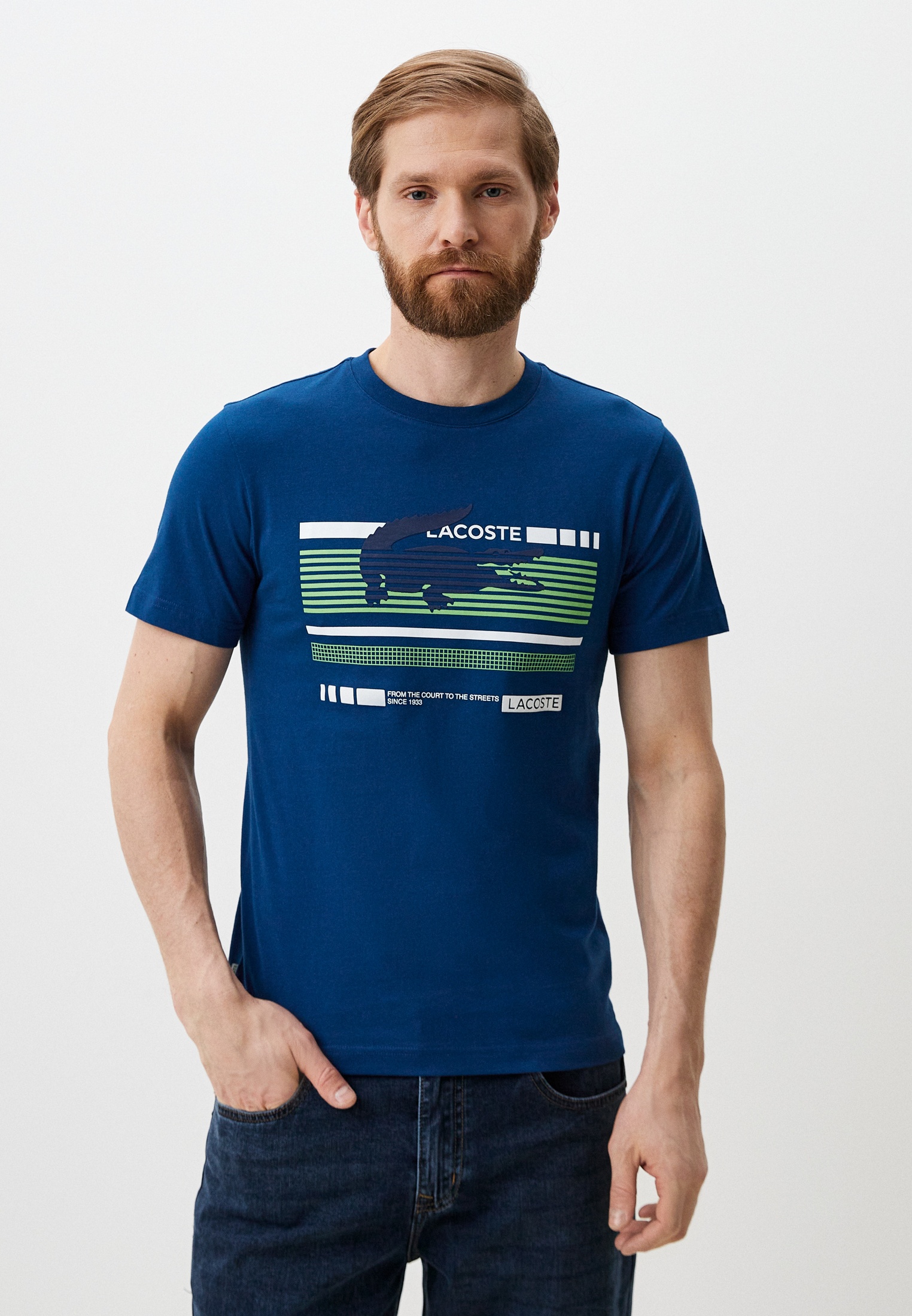 Футболка с коротким рукавом Lacoste (Лакост) TH0418HBM