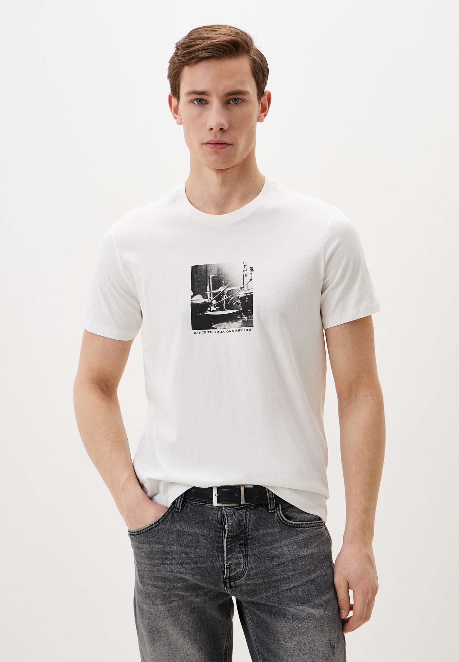 Футболка с коротким рукавом Colin's CL1068523_Q1.V1_OFW