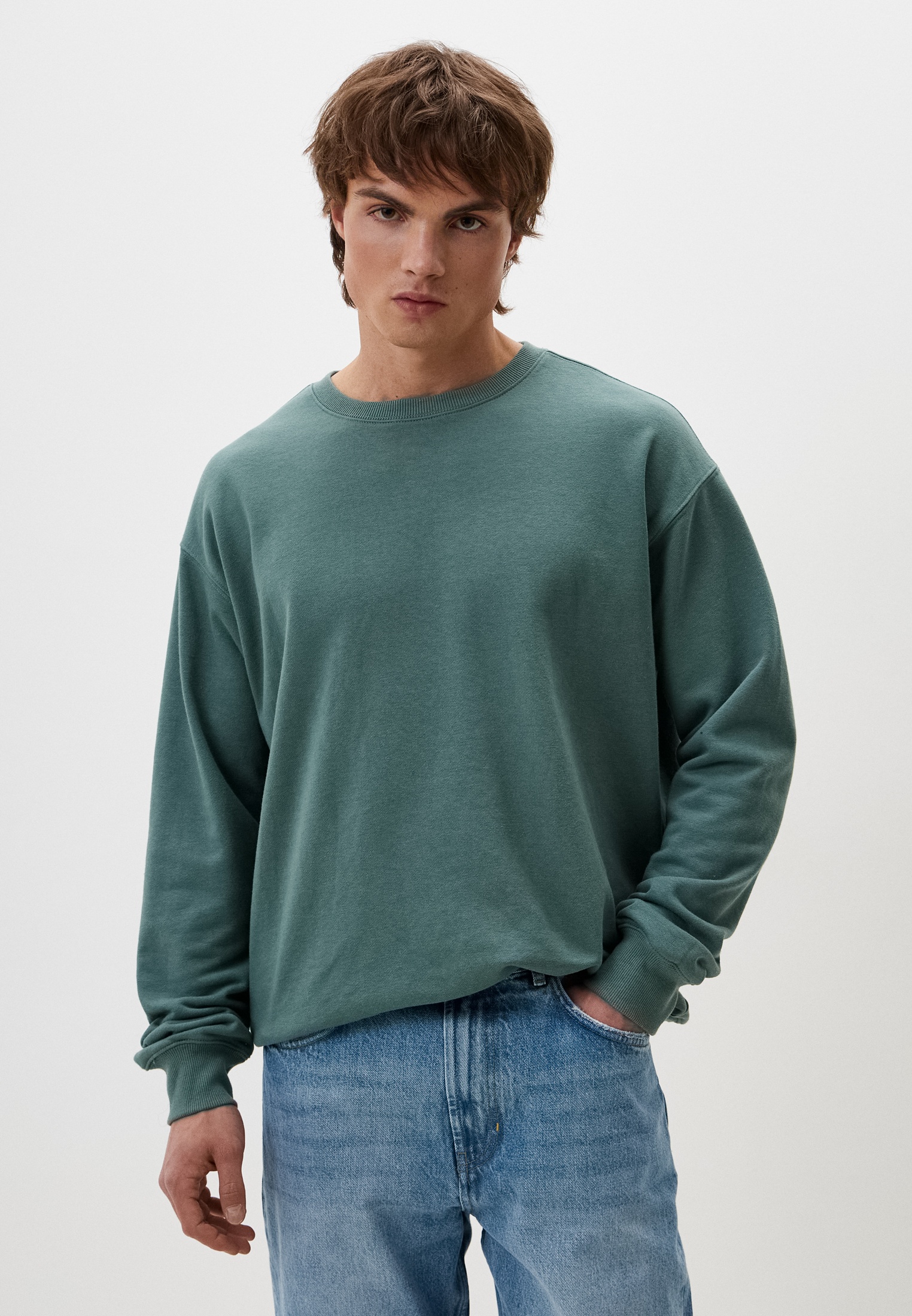 Мужские свитшоты Befree (Бифри) ManBasicSweatshirtCol-12