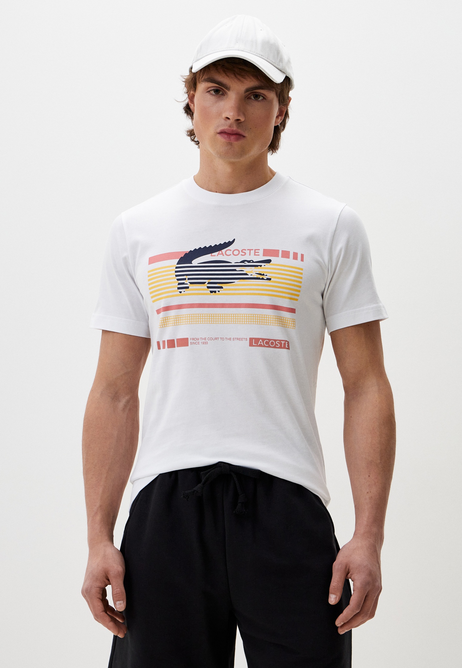 Футболка с коротким рукавом Lacoste (Лакост) TH0418001