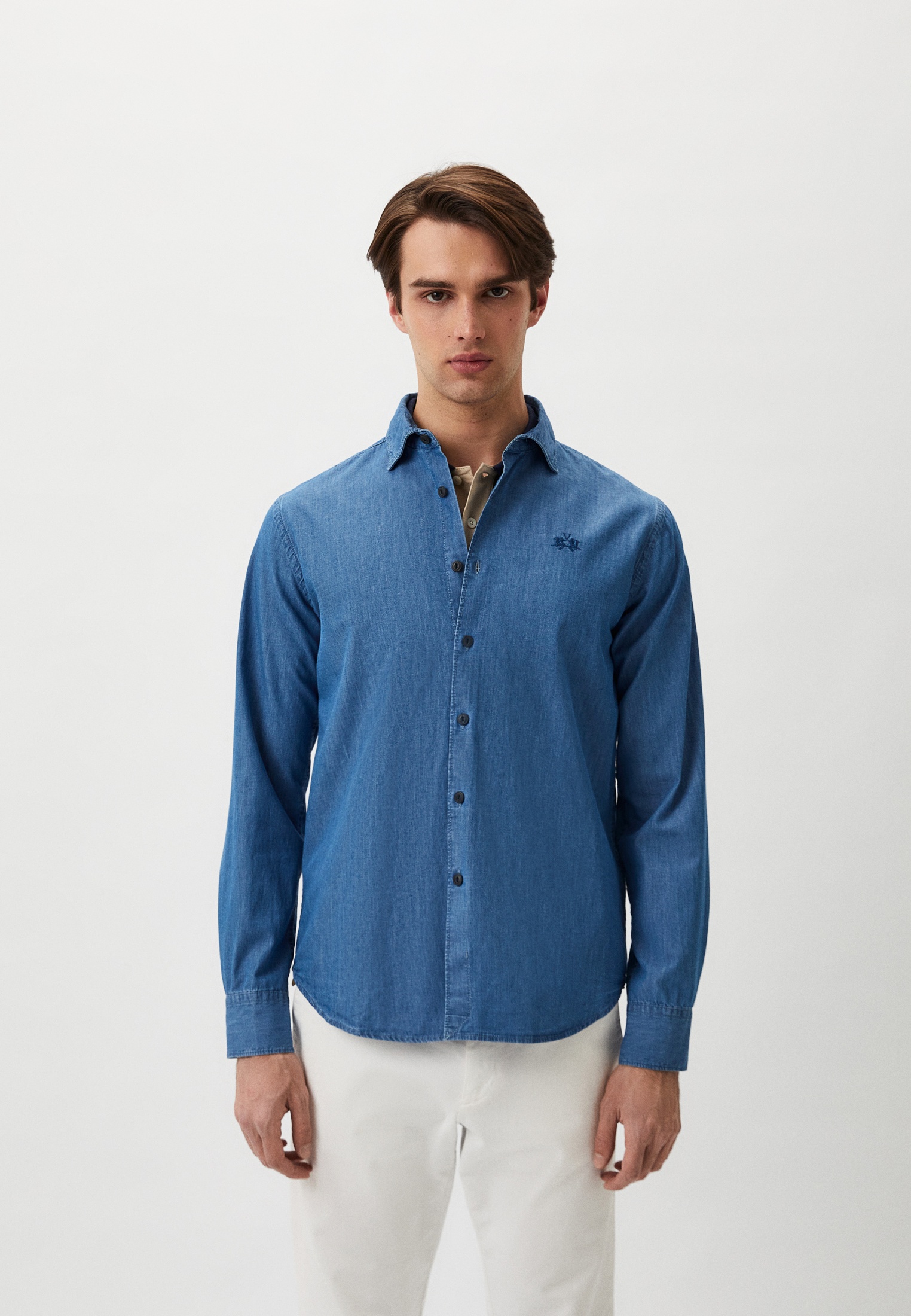 Рубашка с длинным рукавом La Martina YMC028-DM094_D7002