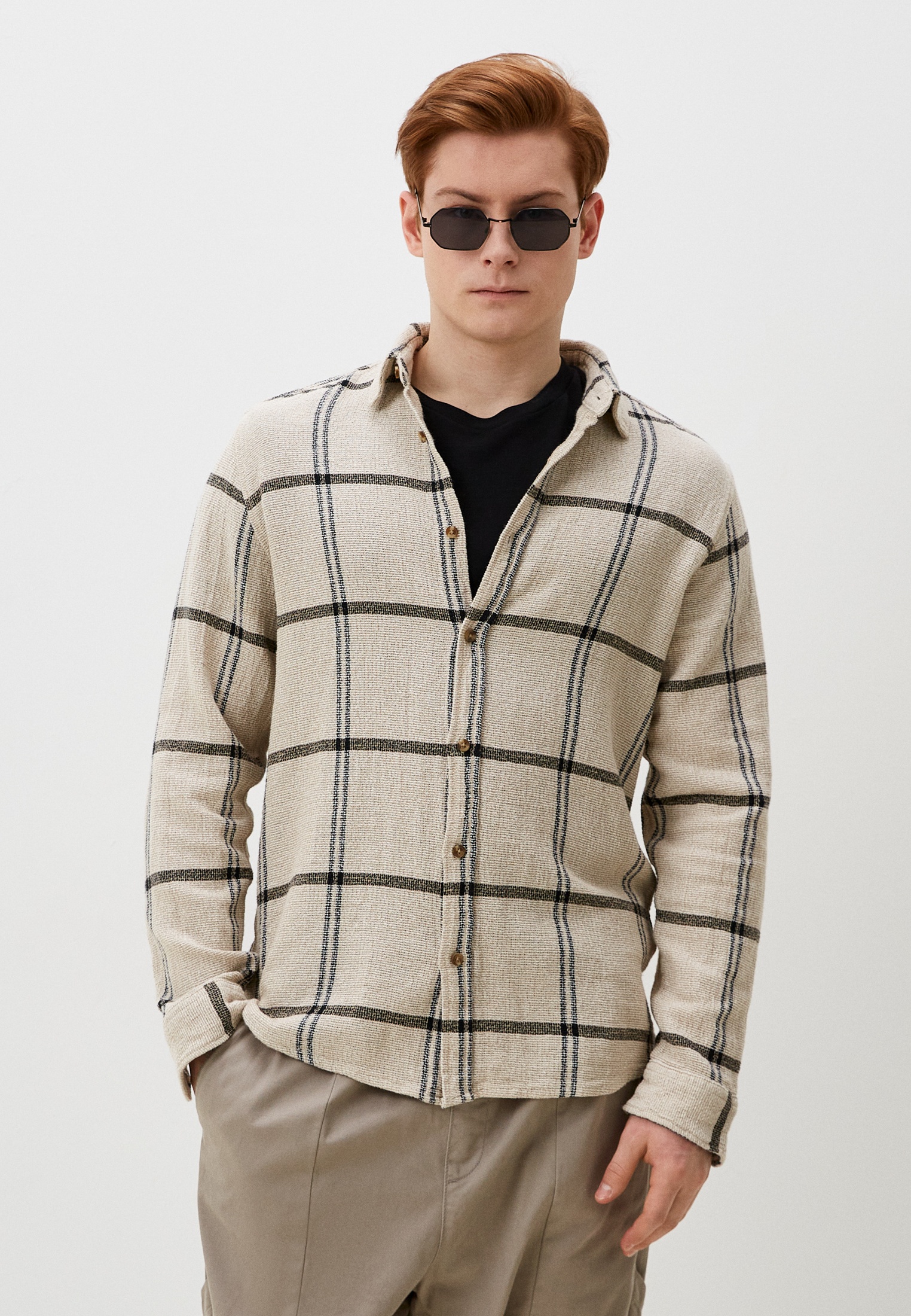 Рубашка с длинным рукавом Colin's CL1067862_Q1.V1_ECR