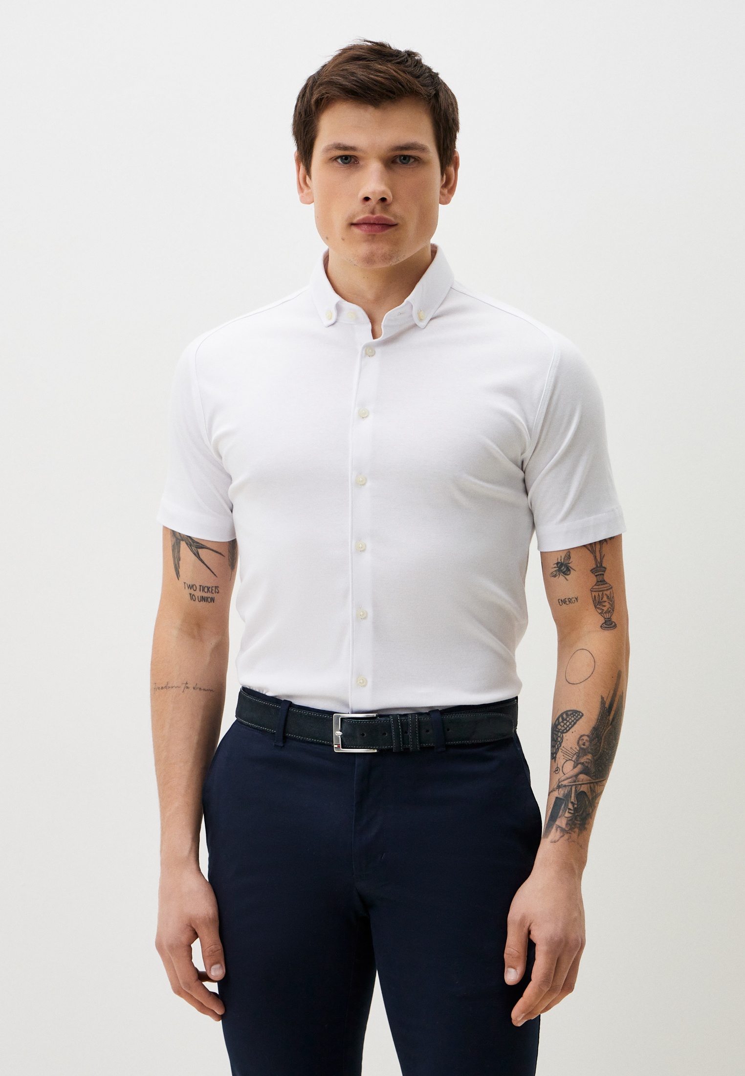 Рубашка с коротким рукавом Desoto 21031-001-3XL