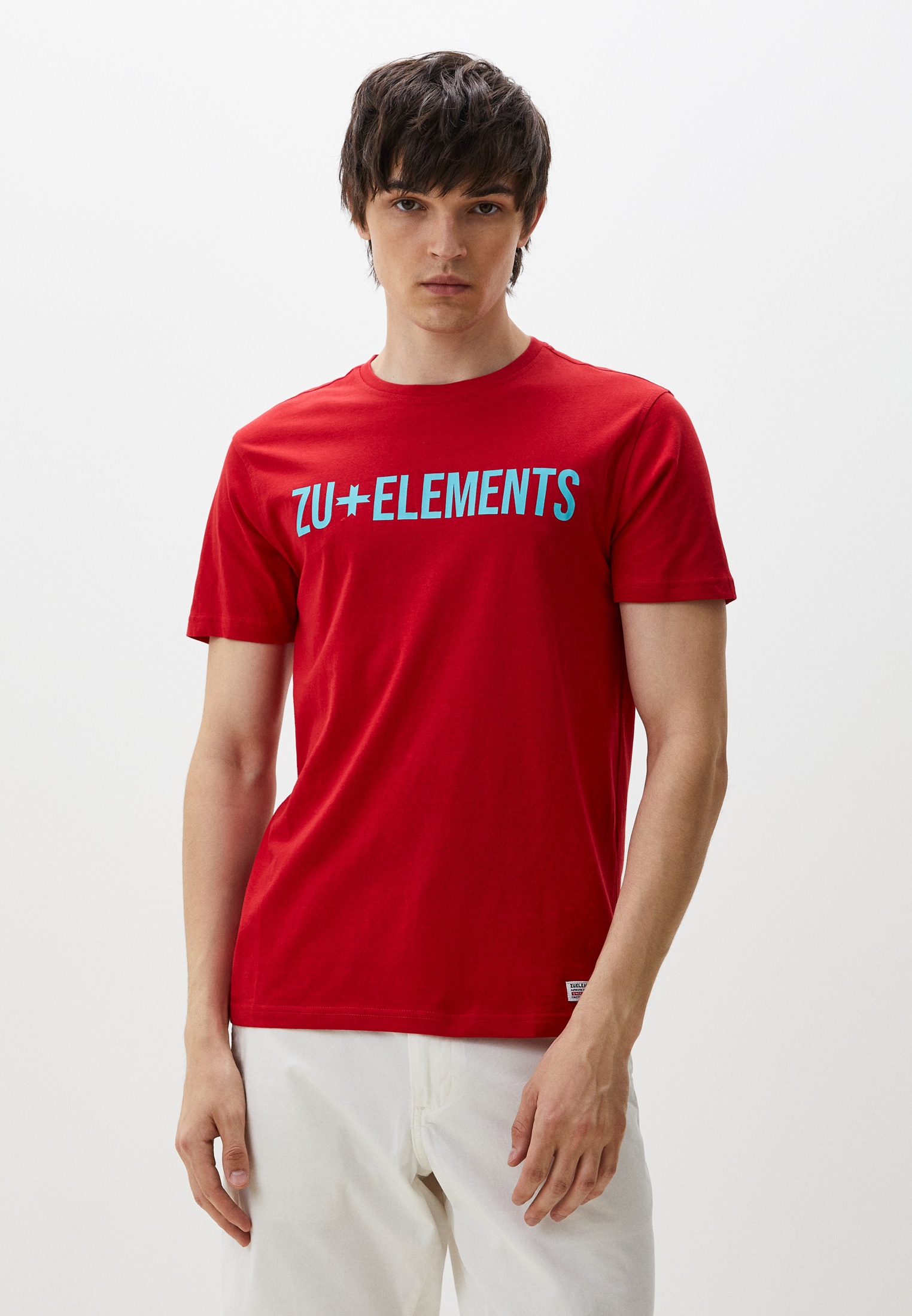Футболка с коротким рукавом ZU Elements (ЗУ Элементс) ZU110510344065_красный_L