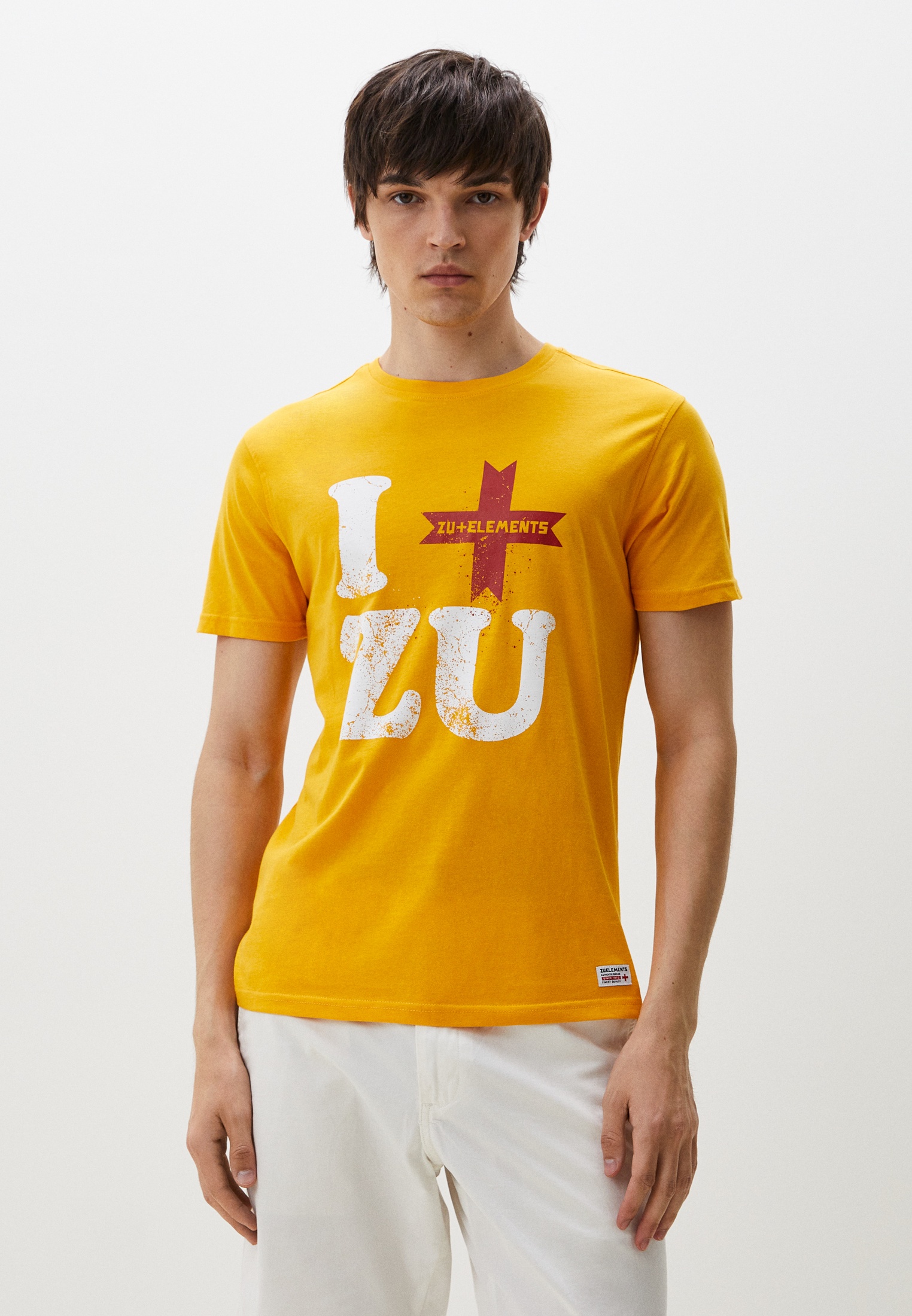 Футболка с коротким рукавом ZU Elements (ЗУ Элементс) ZU109910344083_оранжевый_L