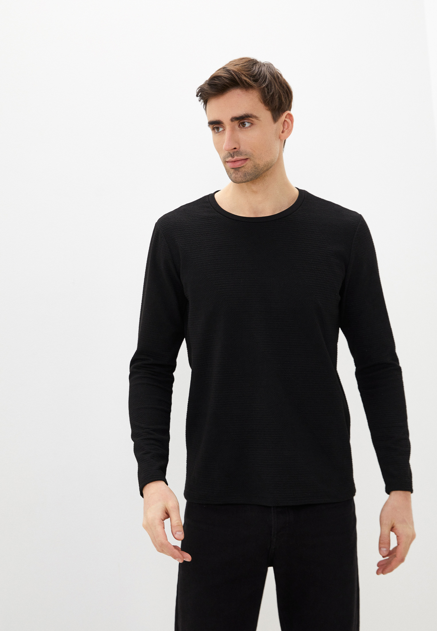 Футболка с длинным рукавом Colin's CL1057320_BLACK