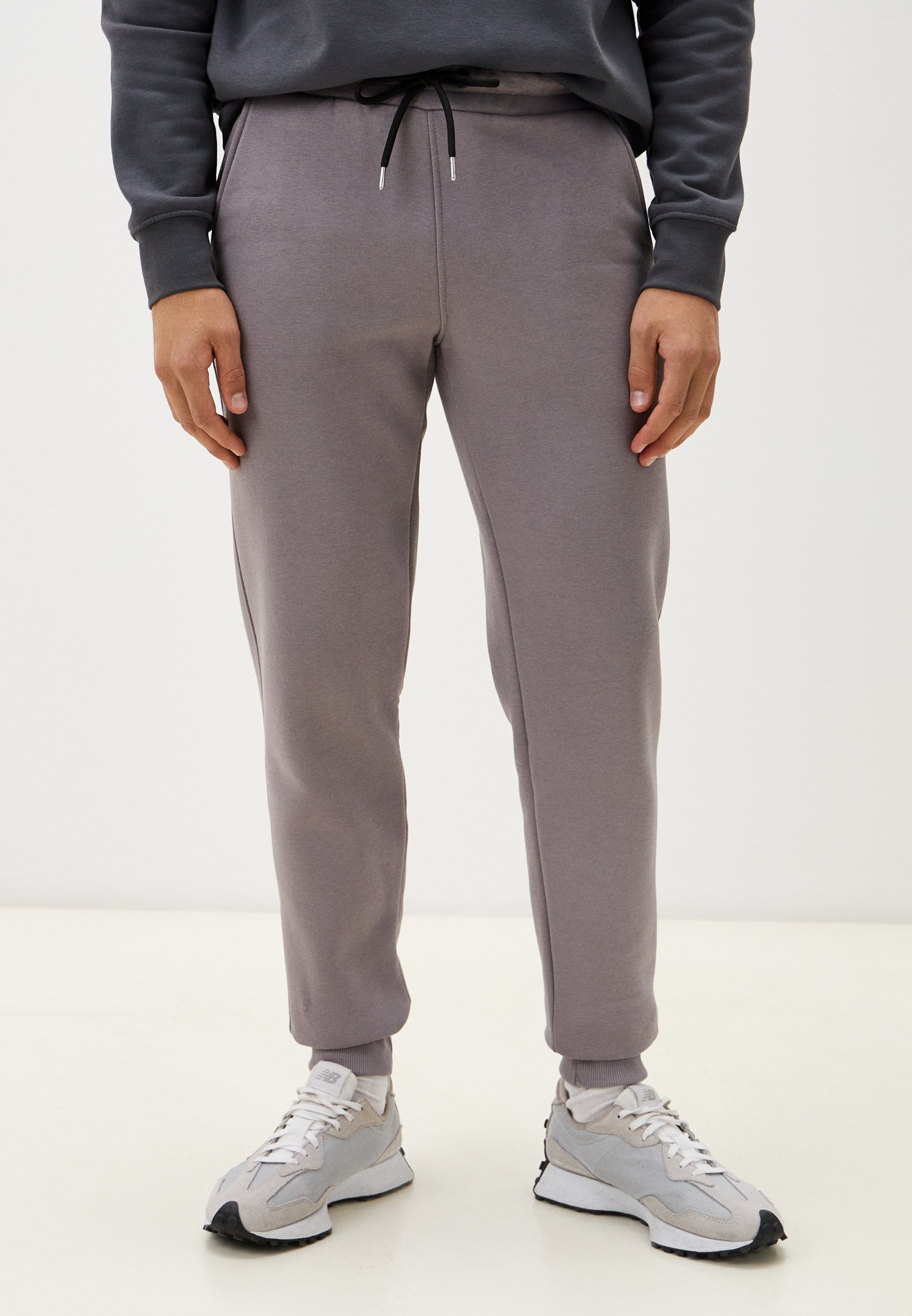 Мужские спортивные брюки D.S 8070-серый-L