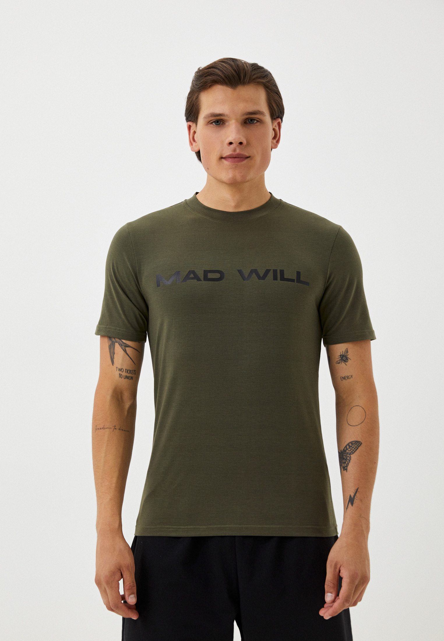 Спортивная футболка Mad Will T-shirtSportMWKhaki-L