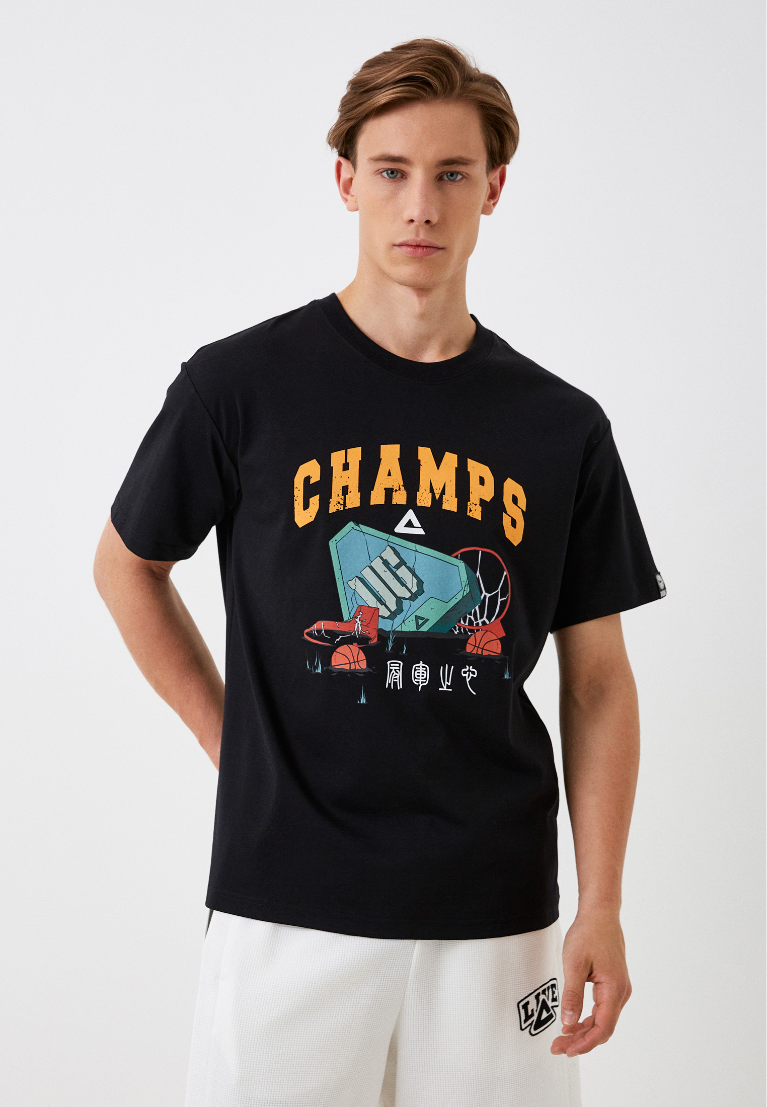 Футболка Peak FW6232661-Black-3XL