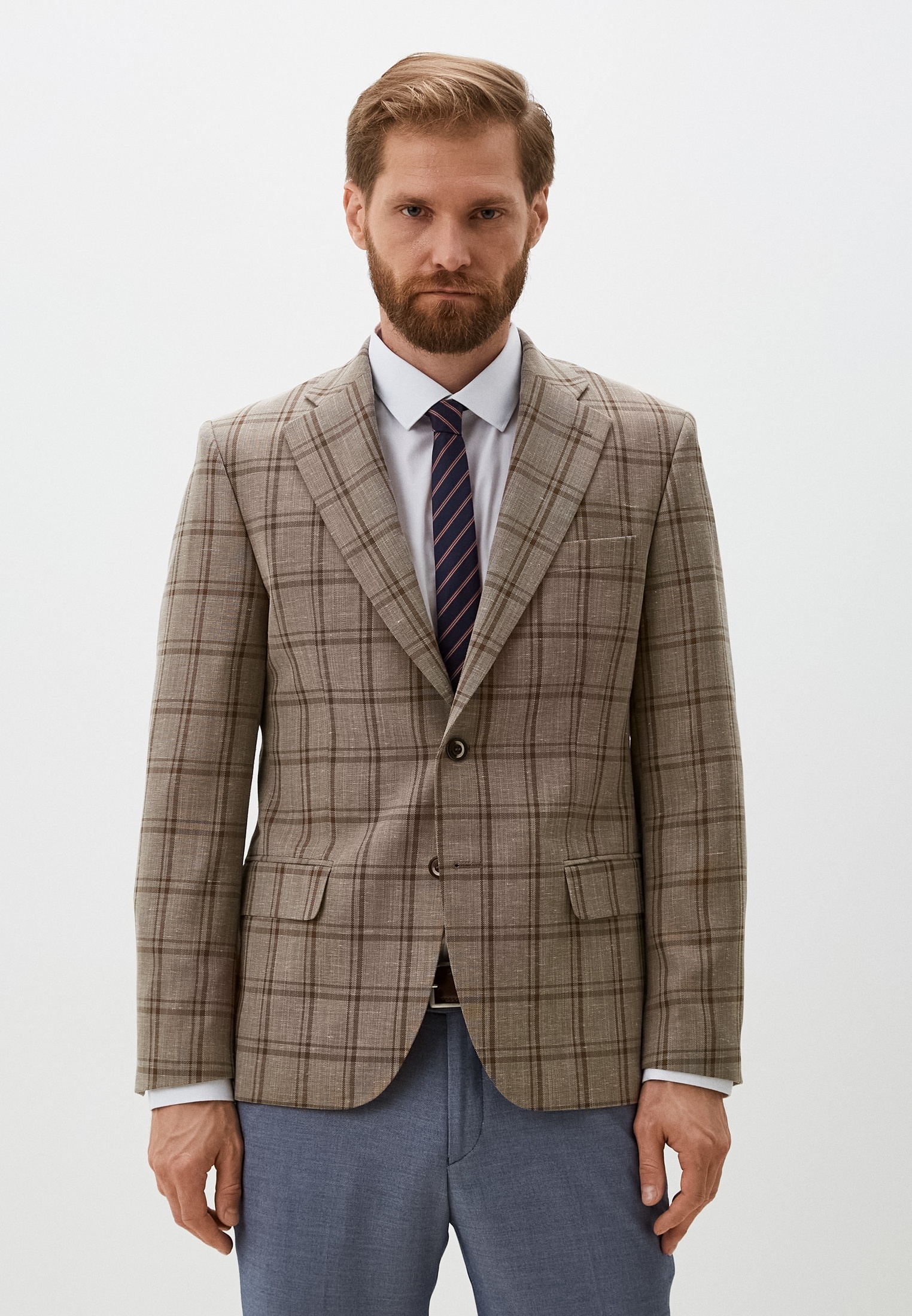 Пиджак Sudar JSL108/beige.check-BO66-50-170