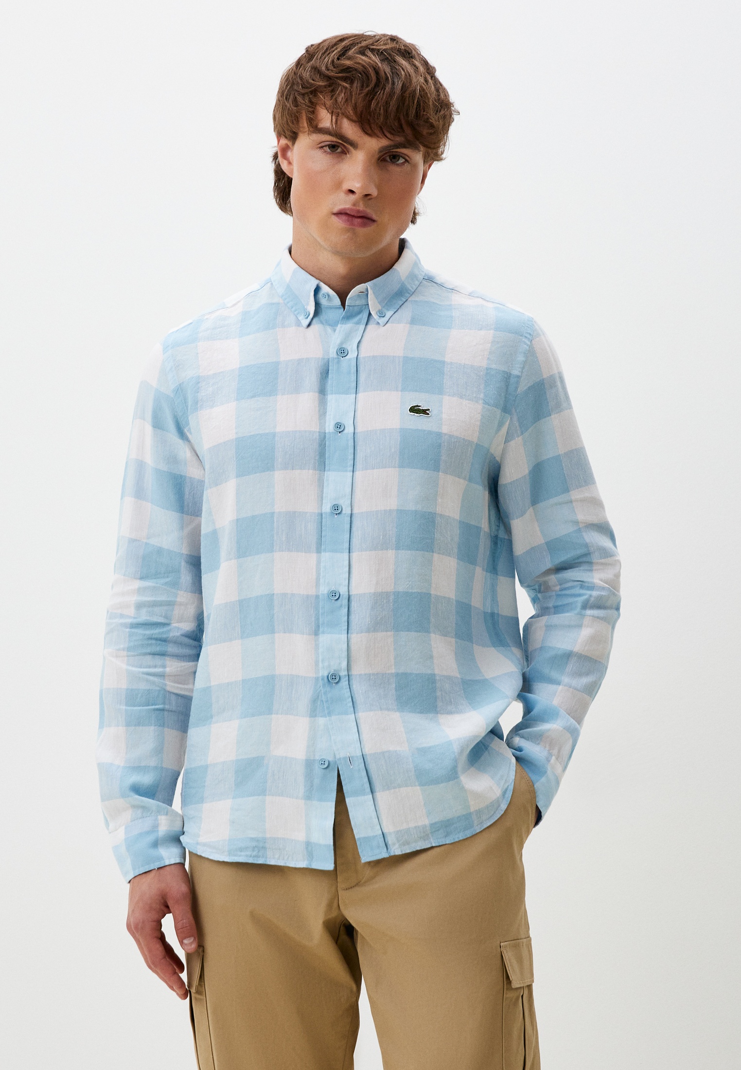 Рубашка с длинным рукавом Lacoste (Лакост) CH044343M