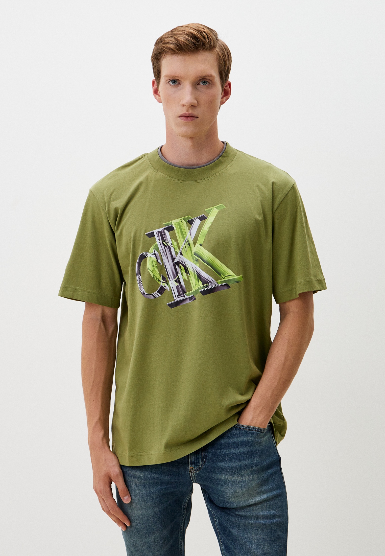 Футболка с коротким рукавом Calvin Klein Jeans Футболка Calvin Klein Jeans