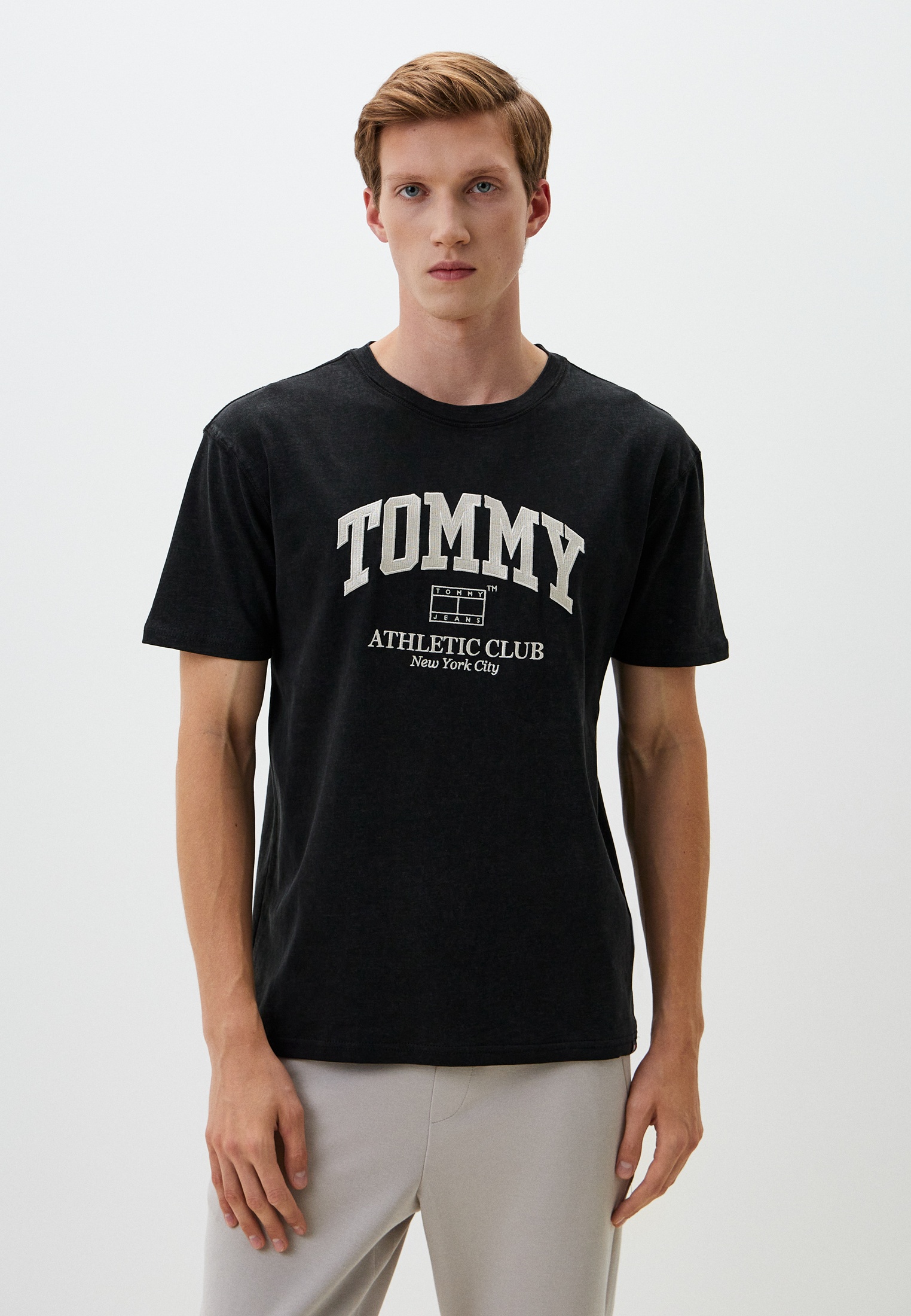 Футболка с коротким рукавом Tommy Hilfiger (Томми Хилфигер) DM0DM18557_BDS