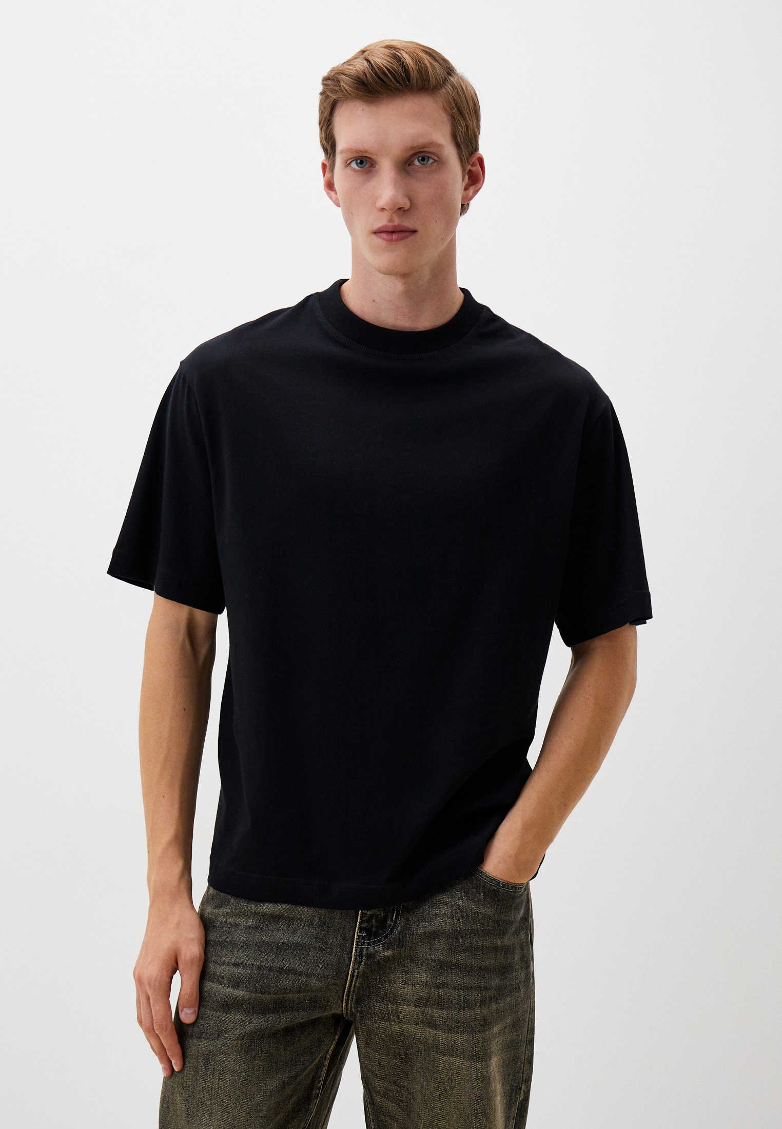 Футболка с коротким рукавом MARK FORMELLE 111899/24-3917Б-0/черный